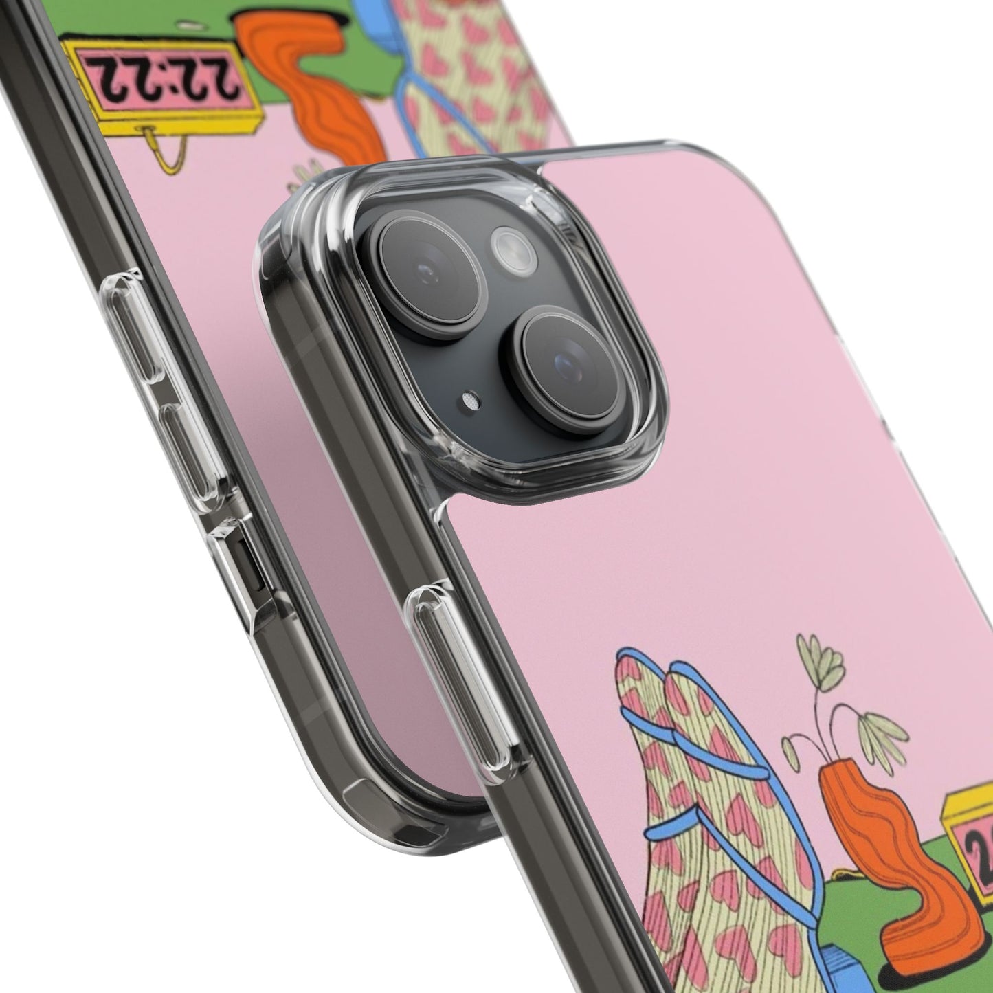 Clear Impact-Resistant Cases