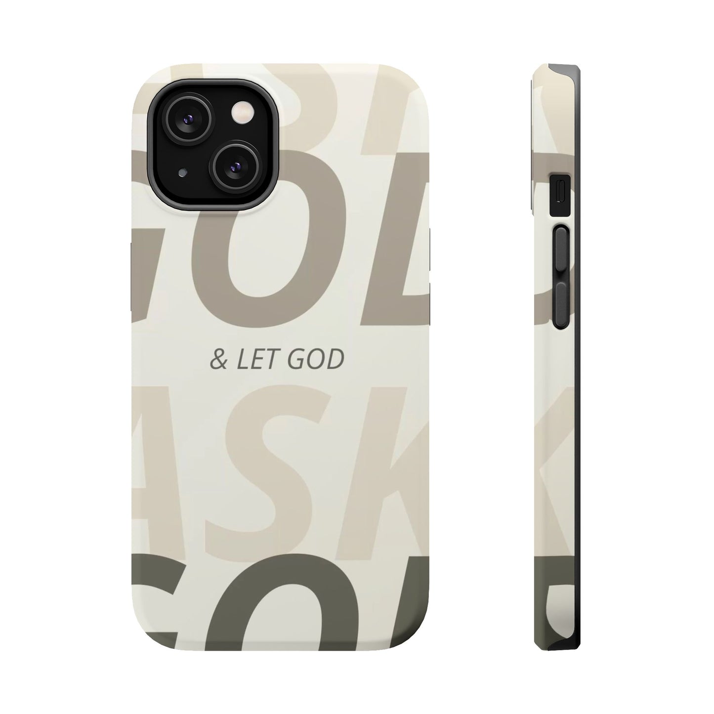 Protective iPhone Case — "Fold & Let God" Magnetic Impact-Resistant Phone Cover