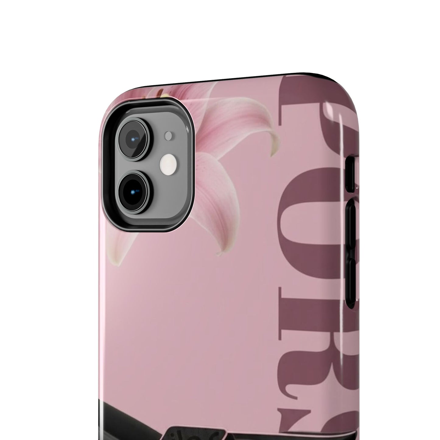 Pink Racing Car Tough Phone Case — 'Queen' Sportback Design