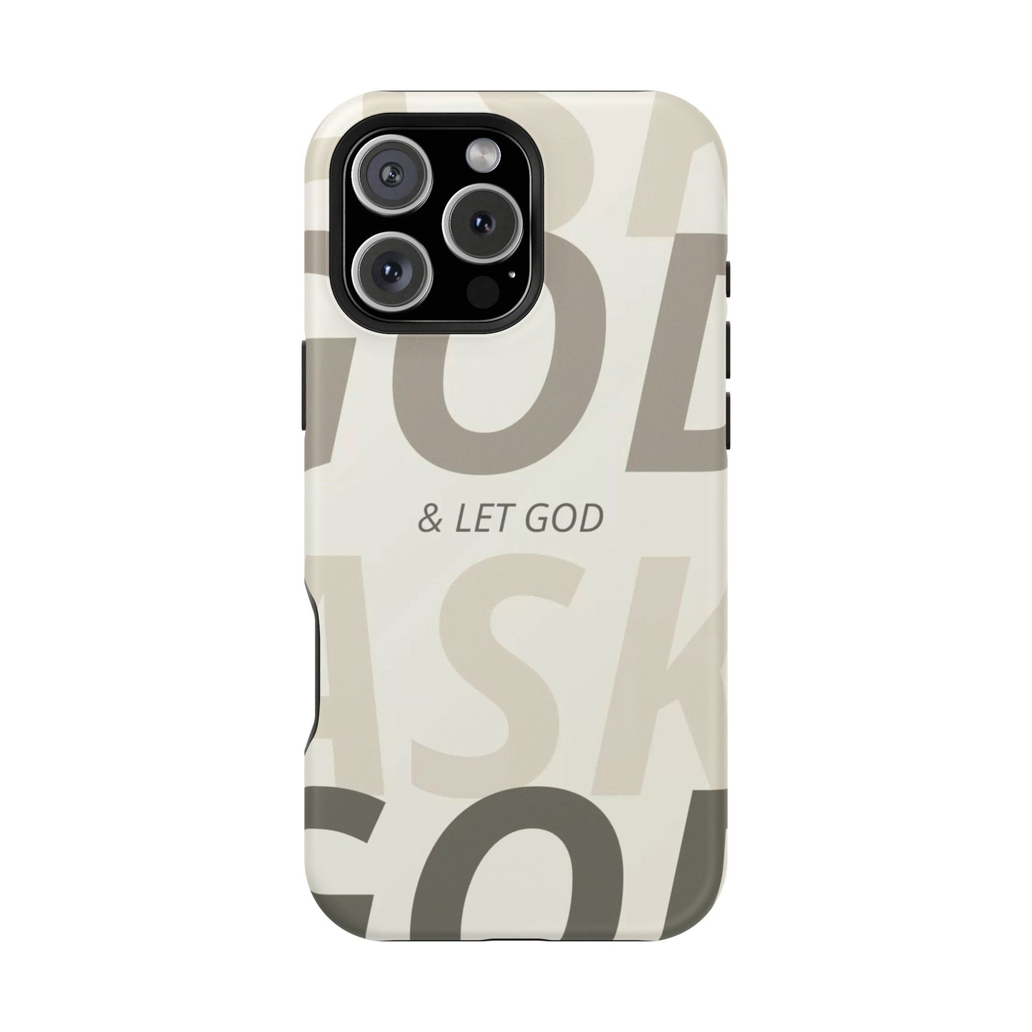 Protective iPhone Case — "Fold & Let God" Magnetic Impact-Resistant Phone Cover