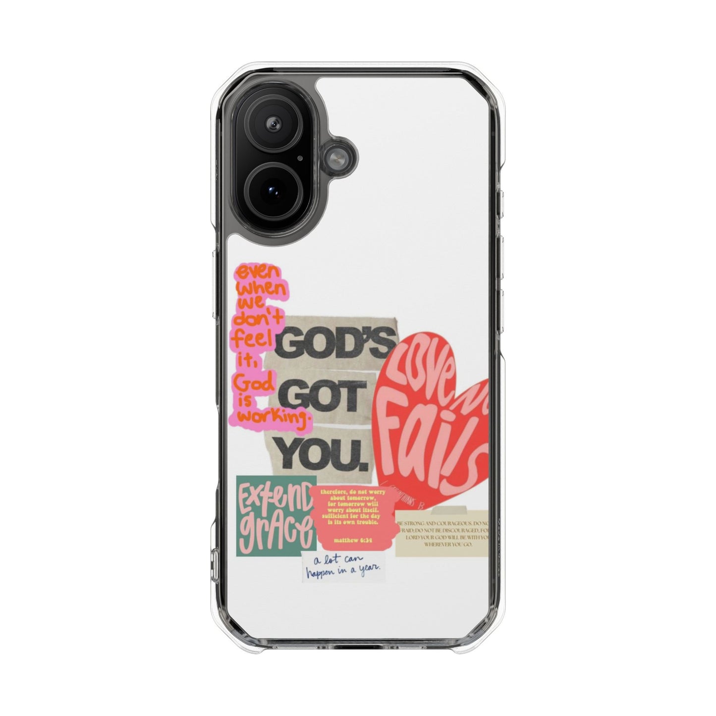 Magnetic Clear Impact Cases