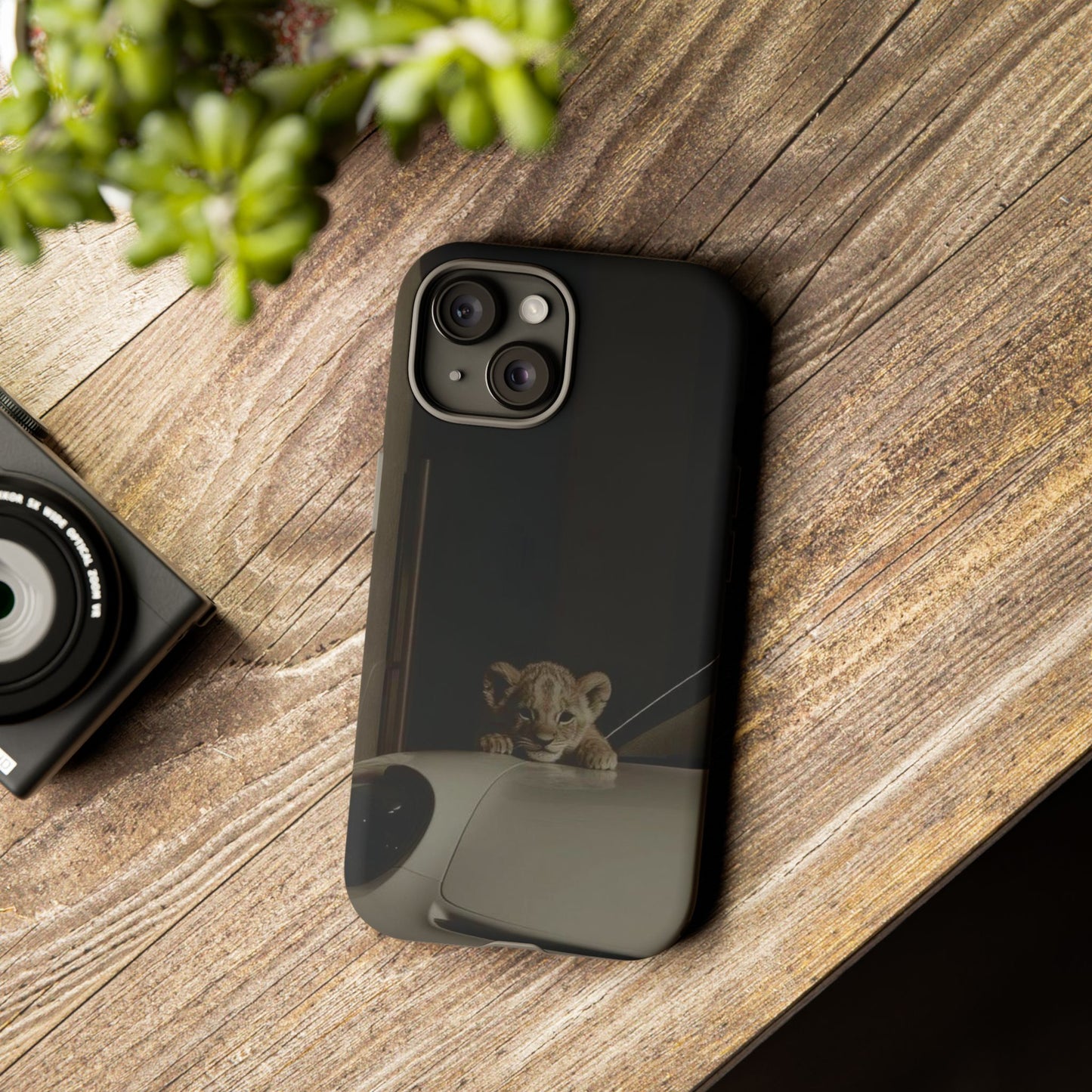 Lion Cub Phone Case — Tough Protective iPhone Cover