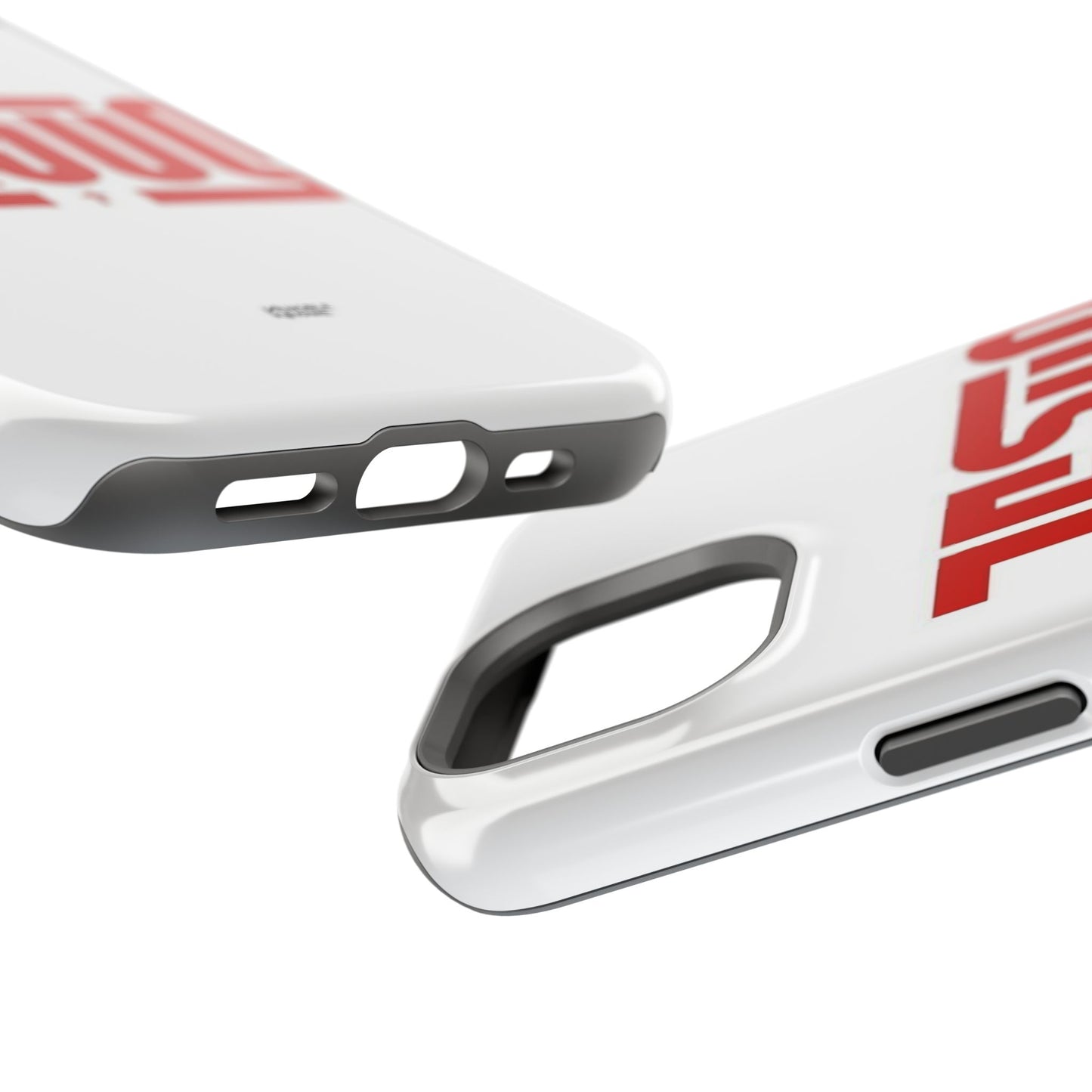 Jesus Magnetic Impact‑Resistant Phone Case — Bold Red Script Christian iPhone Cover