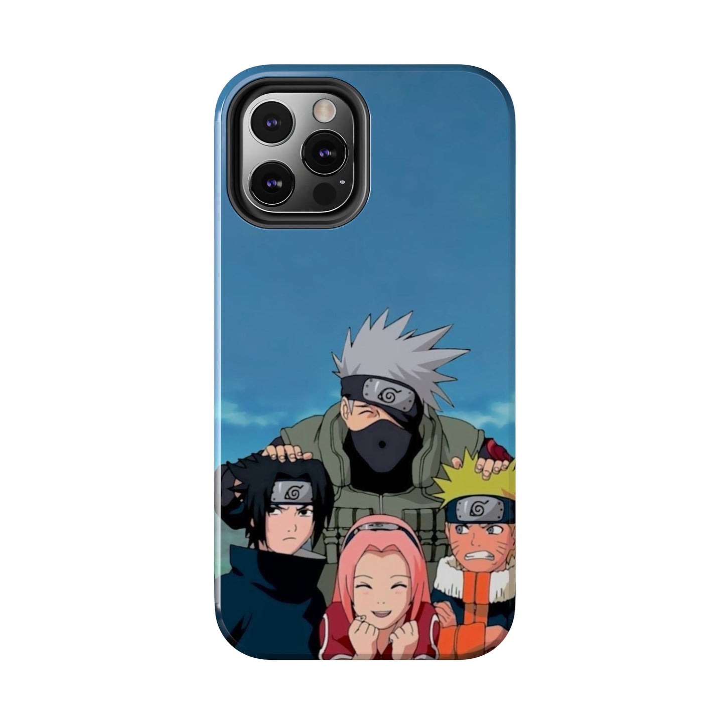 Anime Team Portrait Tough Phone Case — Cute Group Shield Design