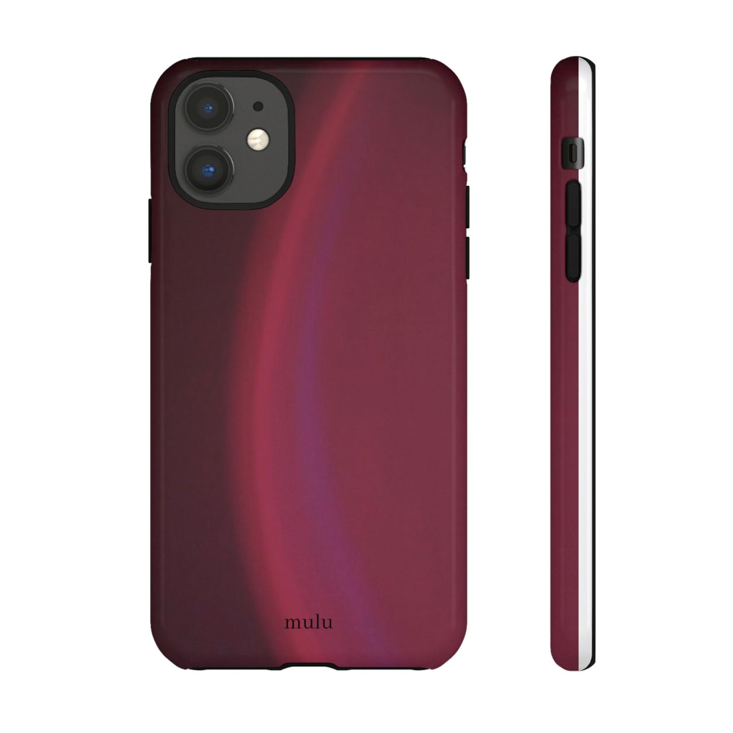 Maroon Gradient Phone Case - Tough Protective iPhone Cover