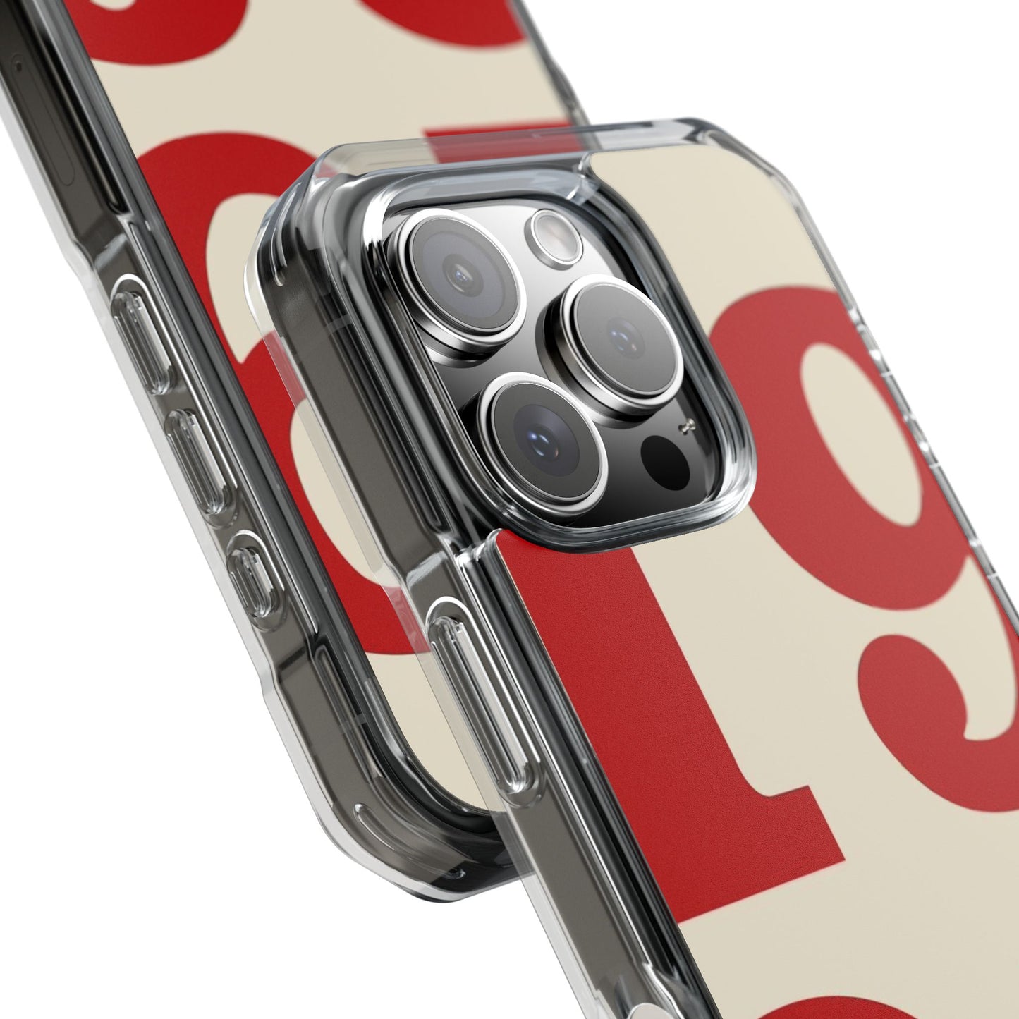 1999 Retro Number Clear Magnetic Phone Case