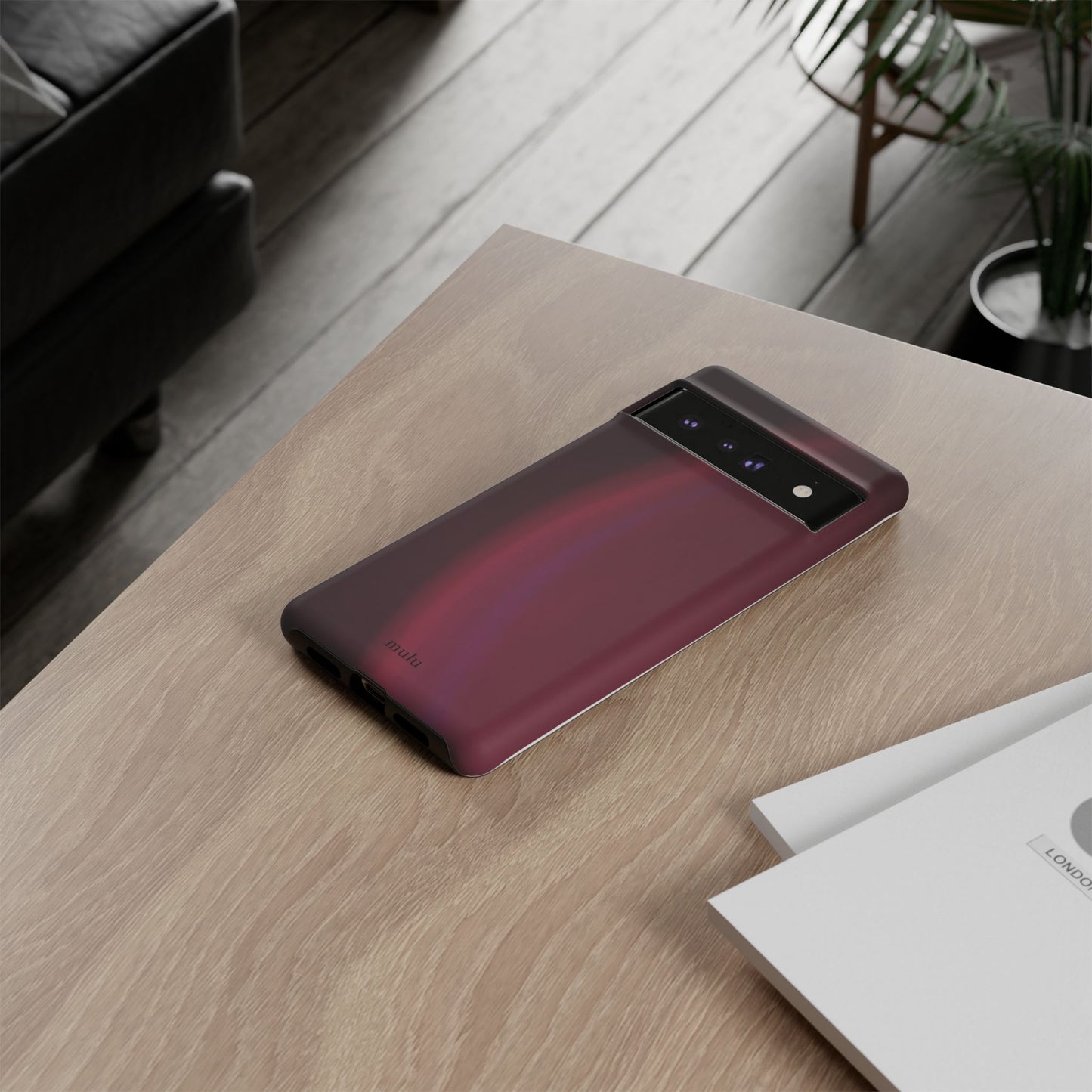 Maroon Gradient Phone Case - Tough Protective iPhone Cover
