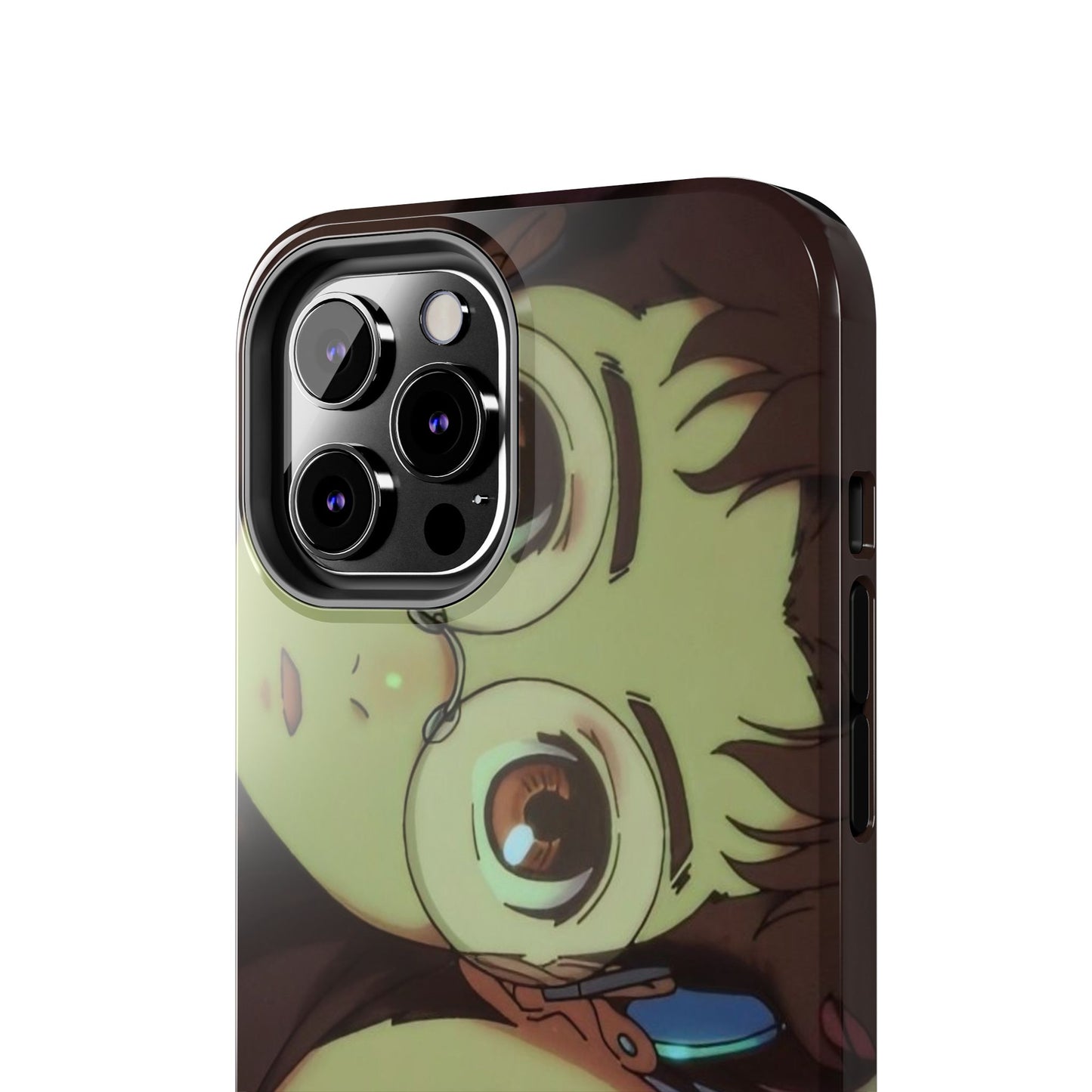 Anime Duo Tough Phone Case — Cute Chibi Sisters Protective Cover