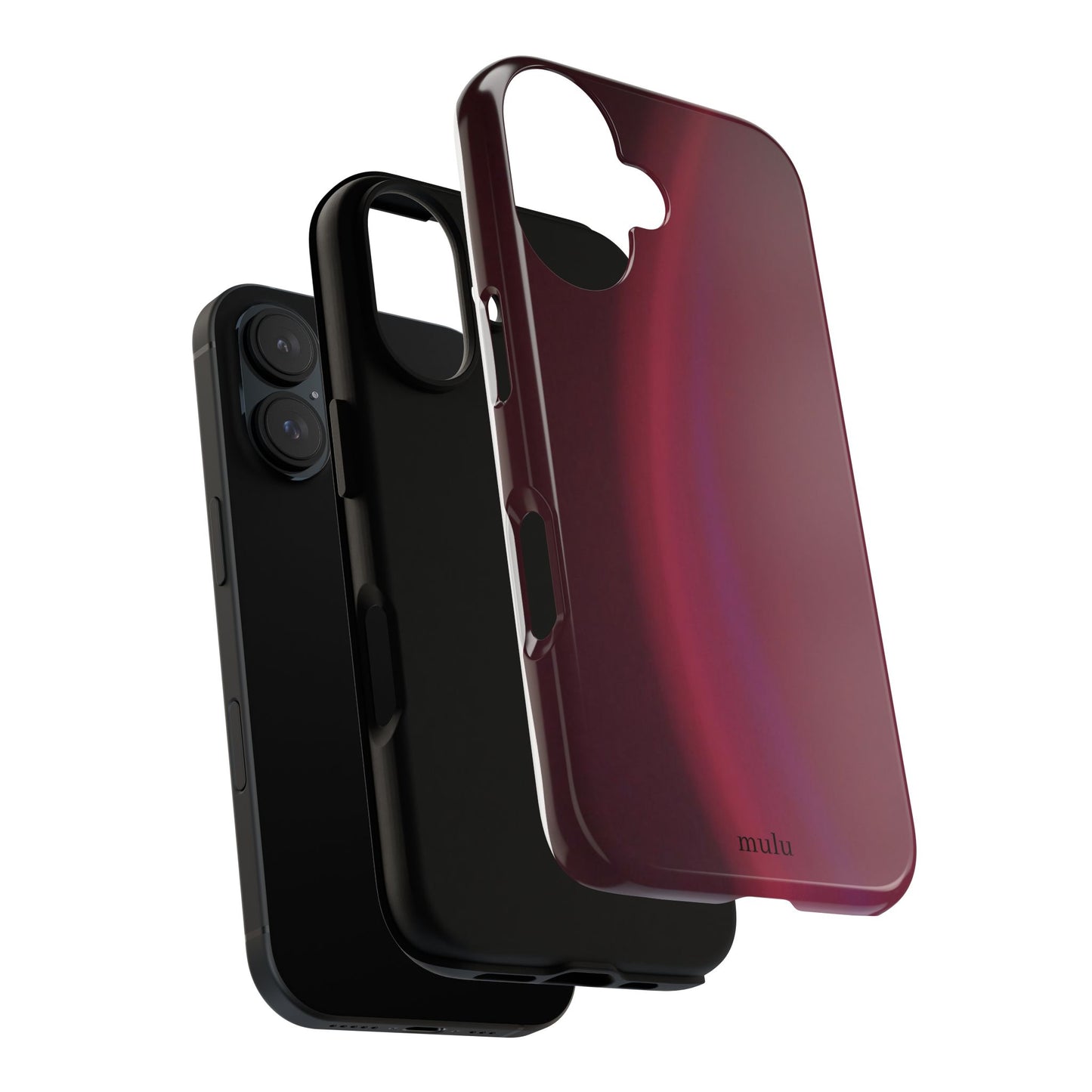 Maroon Gradient Phone Case - Tough Protective iPhone Cover