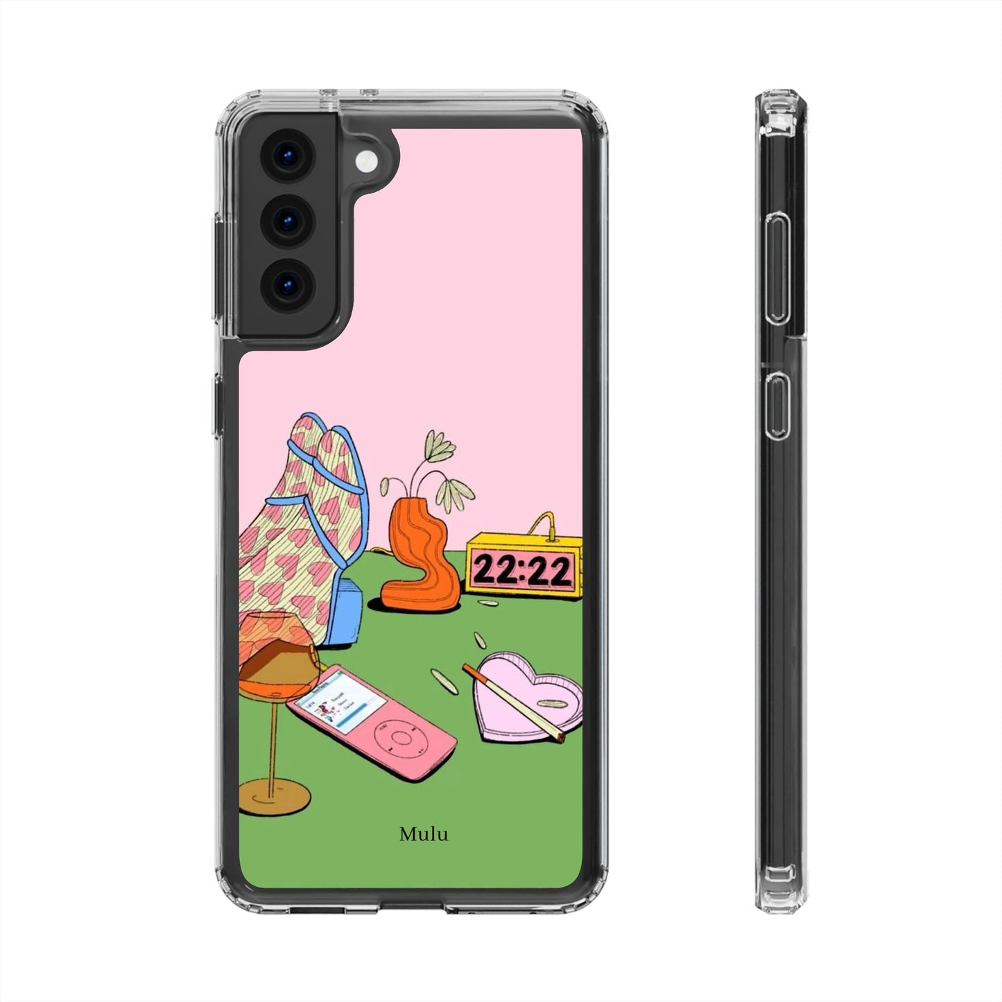 Clear Impact-Resistant Cases