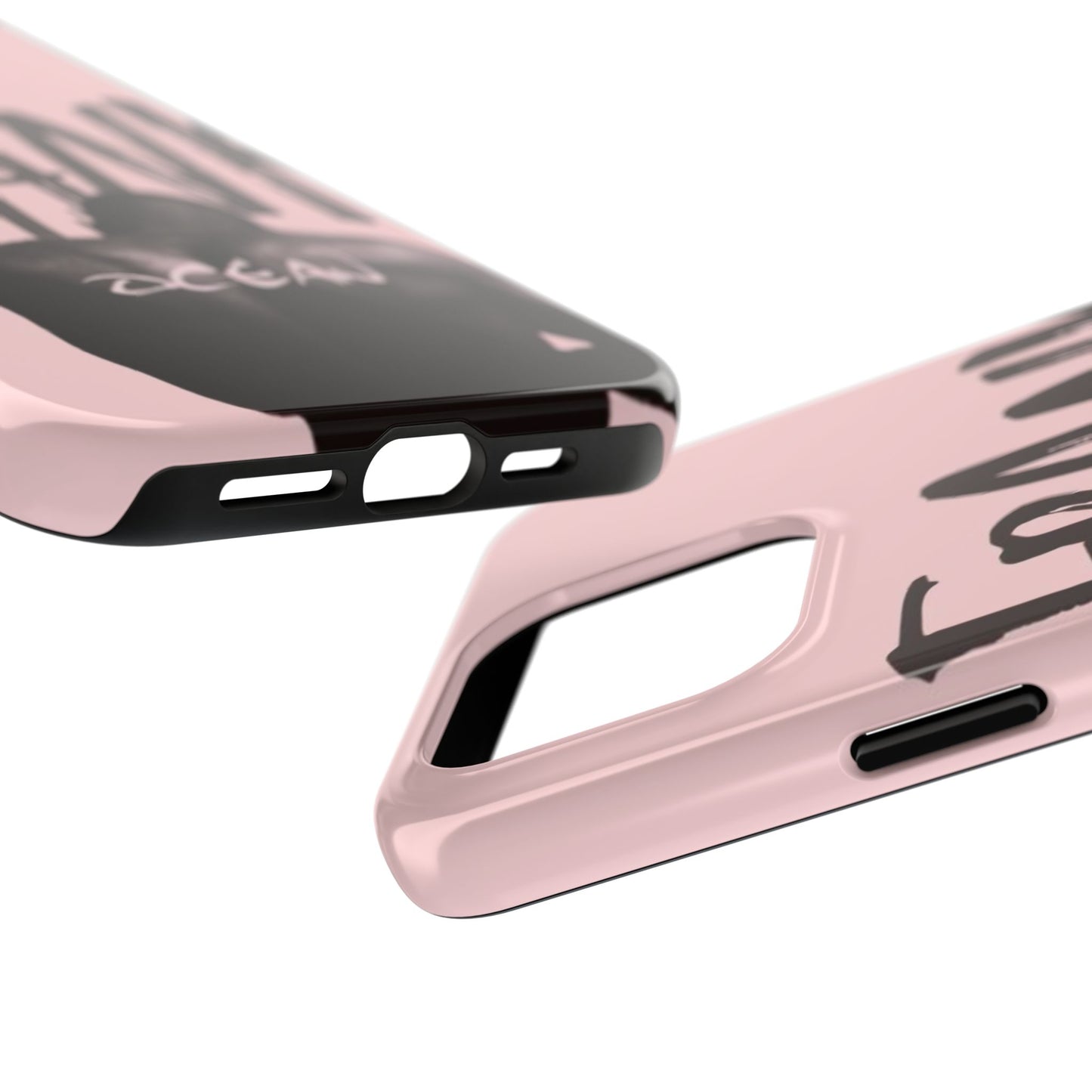 Frank Ocean Tough Phone Case — Pink Back Silhouette Design