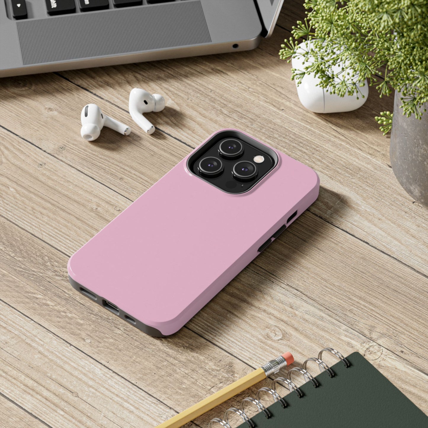Tough Phone Case — Protective Pink Shockproof Armor for iPhone