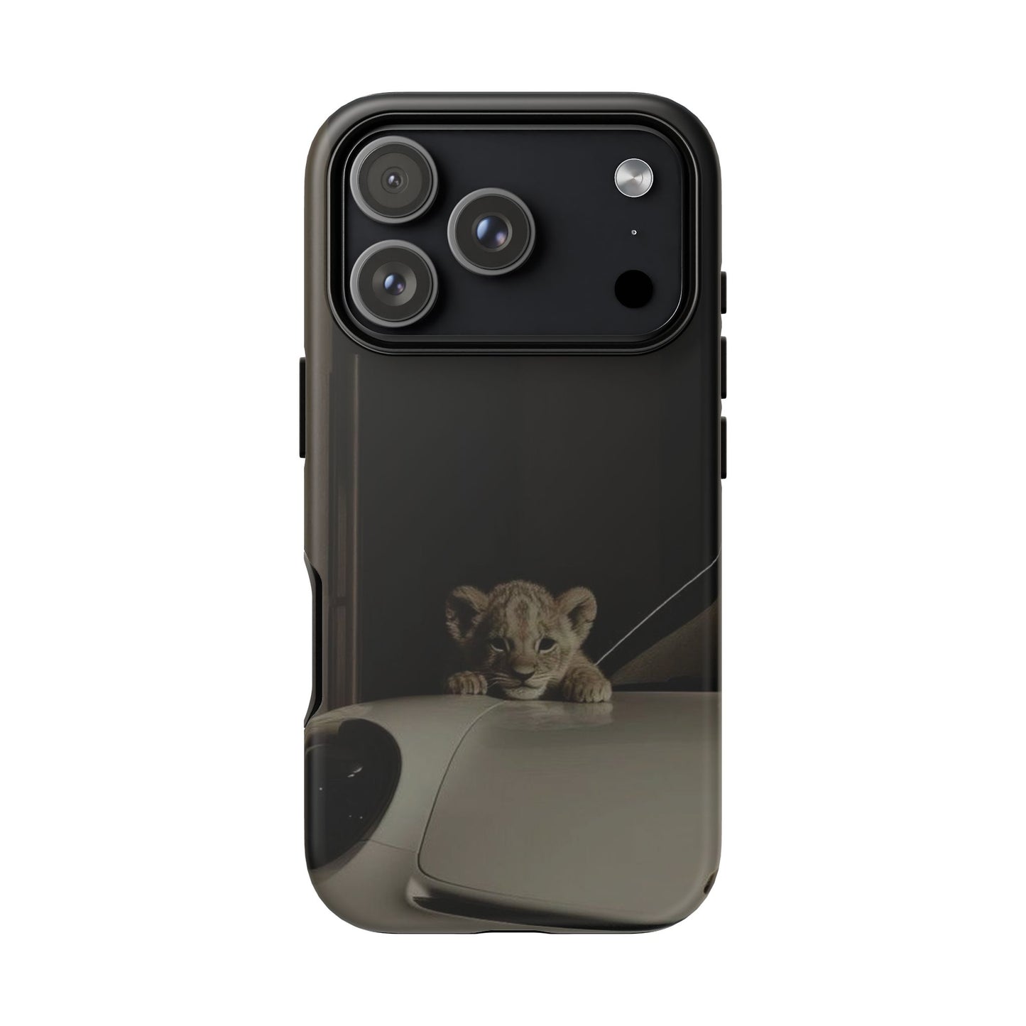 Lion Cub Phone Case — Tough Protective iPhone Cover