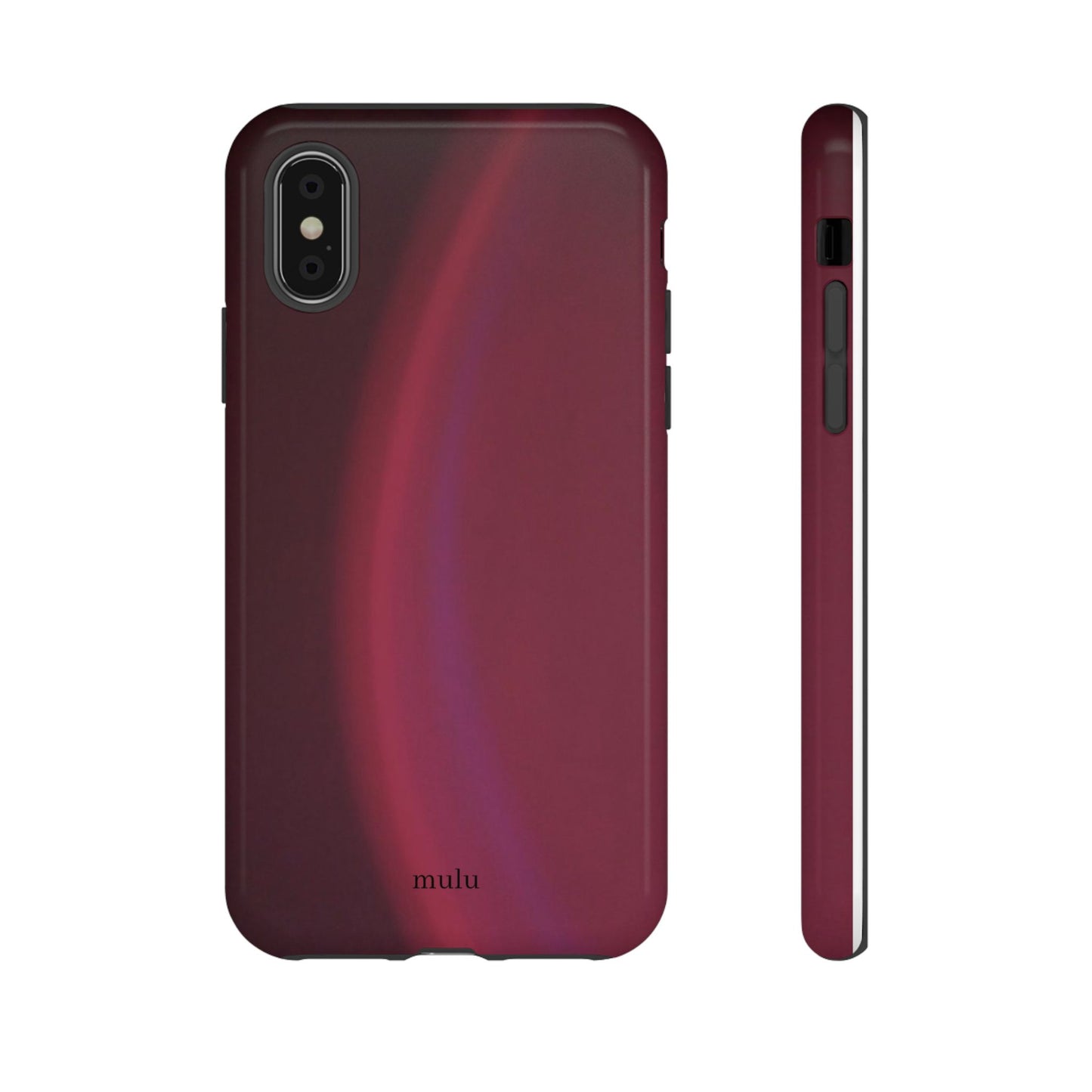 Maroon Gradient Phone Case - Tough Protective iPhone Cover