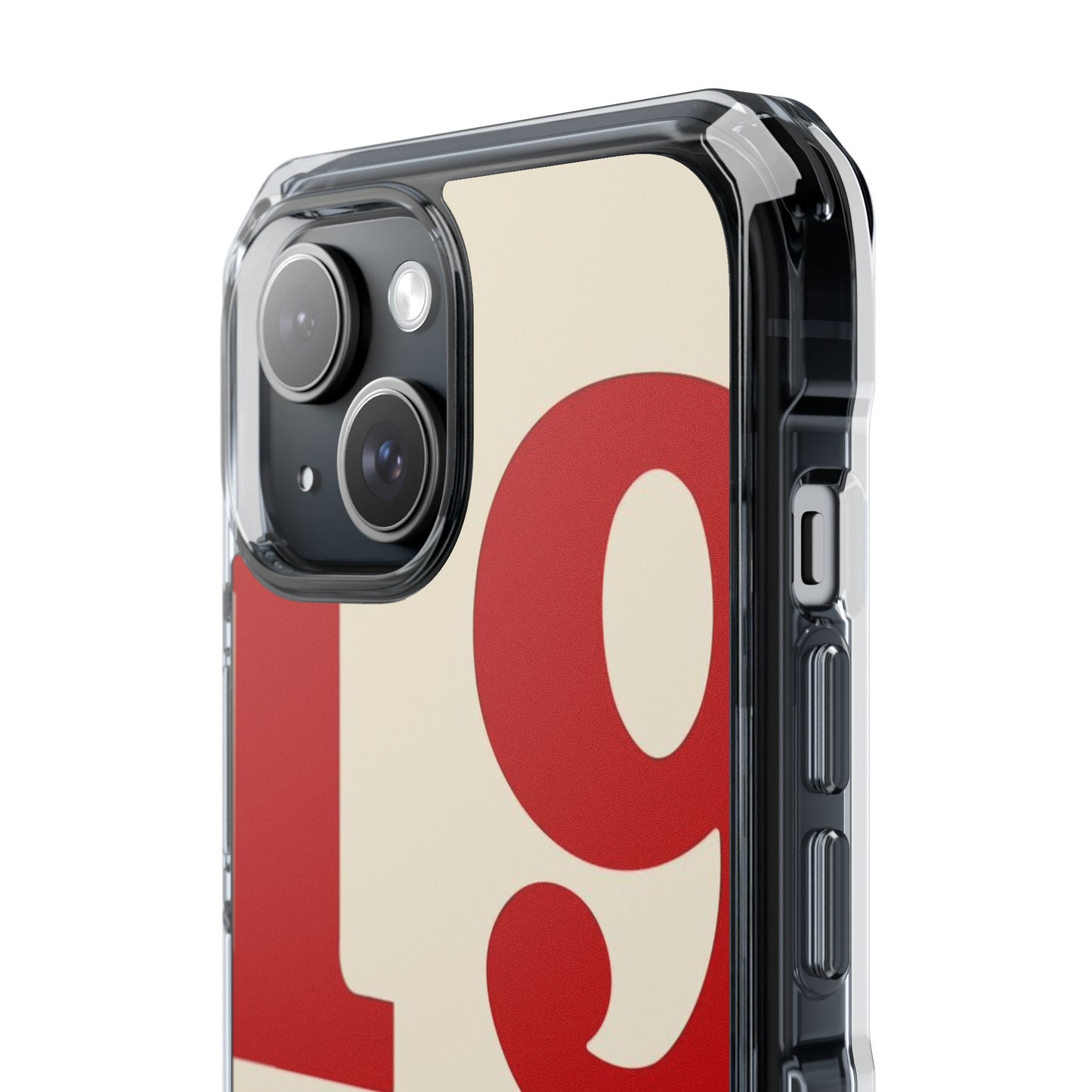1999 Retro Number Clear Magnetic Phone Case