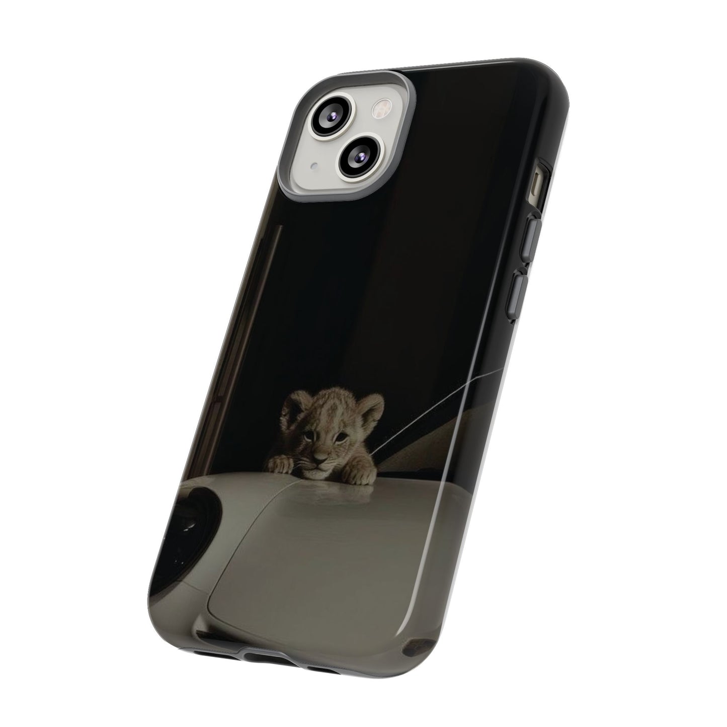 Lion Cub Phone Case — Tough Protective iPhone Cover