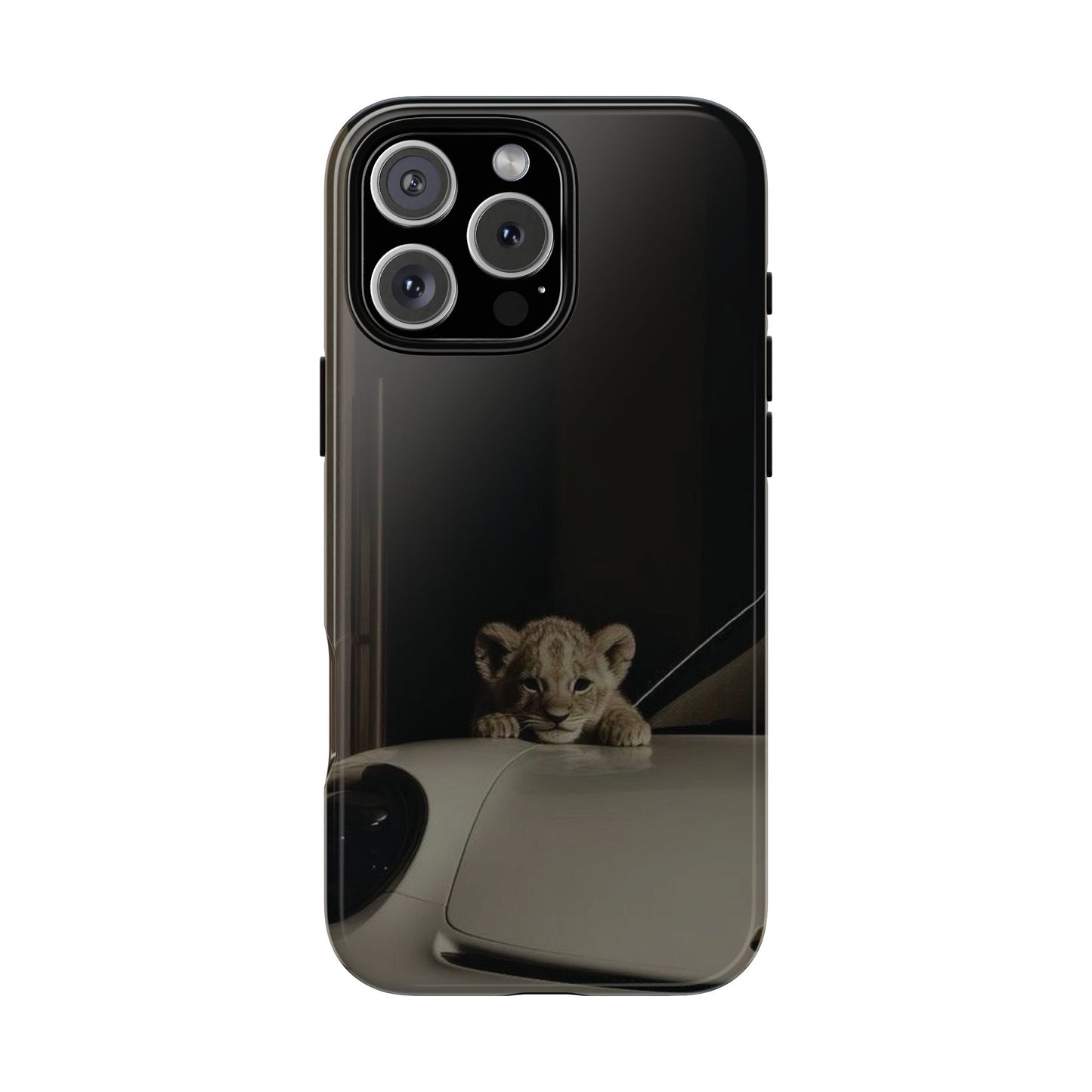 Lion Cub Phone Case — Tough Protective iPhone Cover