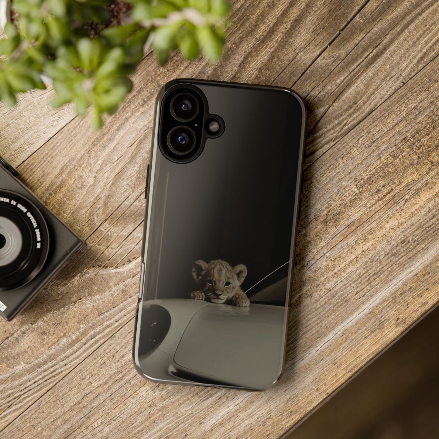 Lion Cub Phone Case — Tough Protective iPhone Cover
