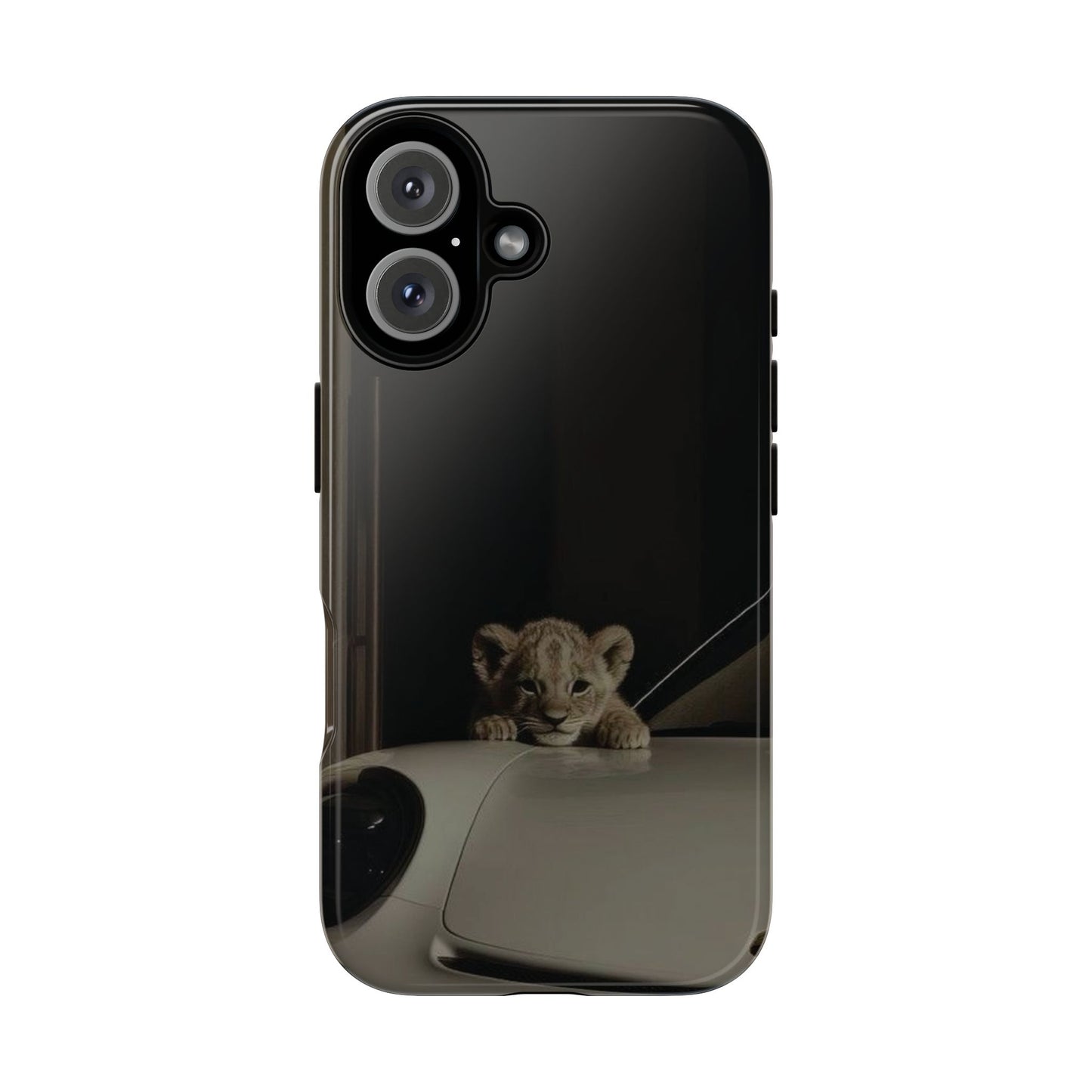 Lion Cub Phone Case — Tough Protective iPhone Cover