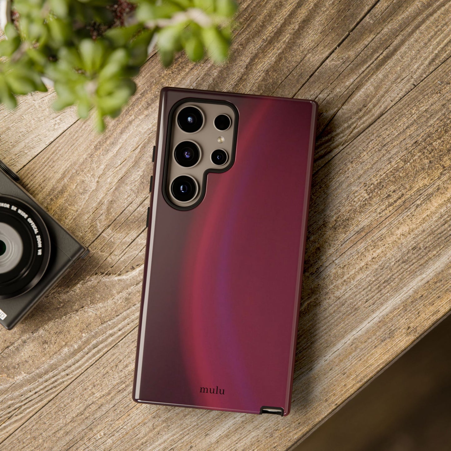 Maroon Gradient Phone Case - Tough Protective iPhone Cover