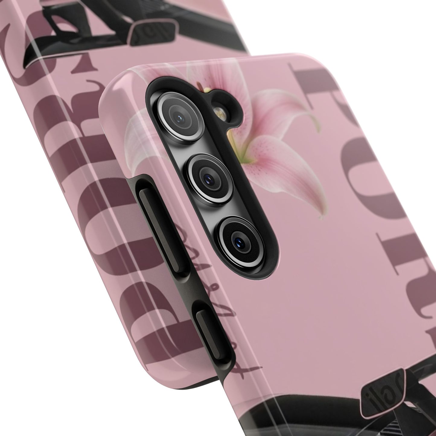 Pink Racing Car Tough Phone Case — 'Queen' Sportback Design