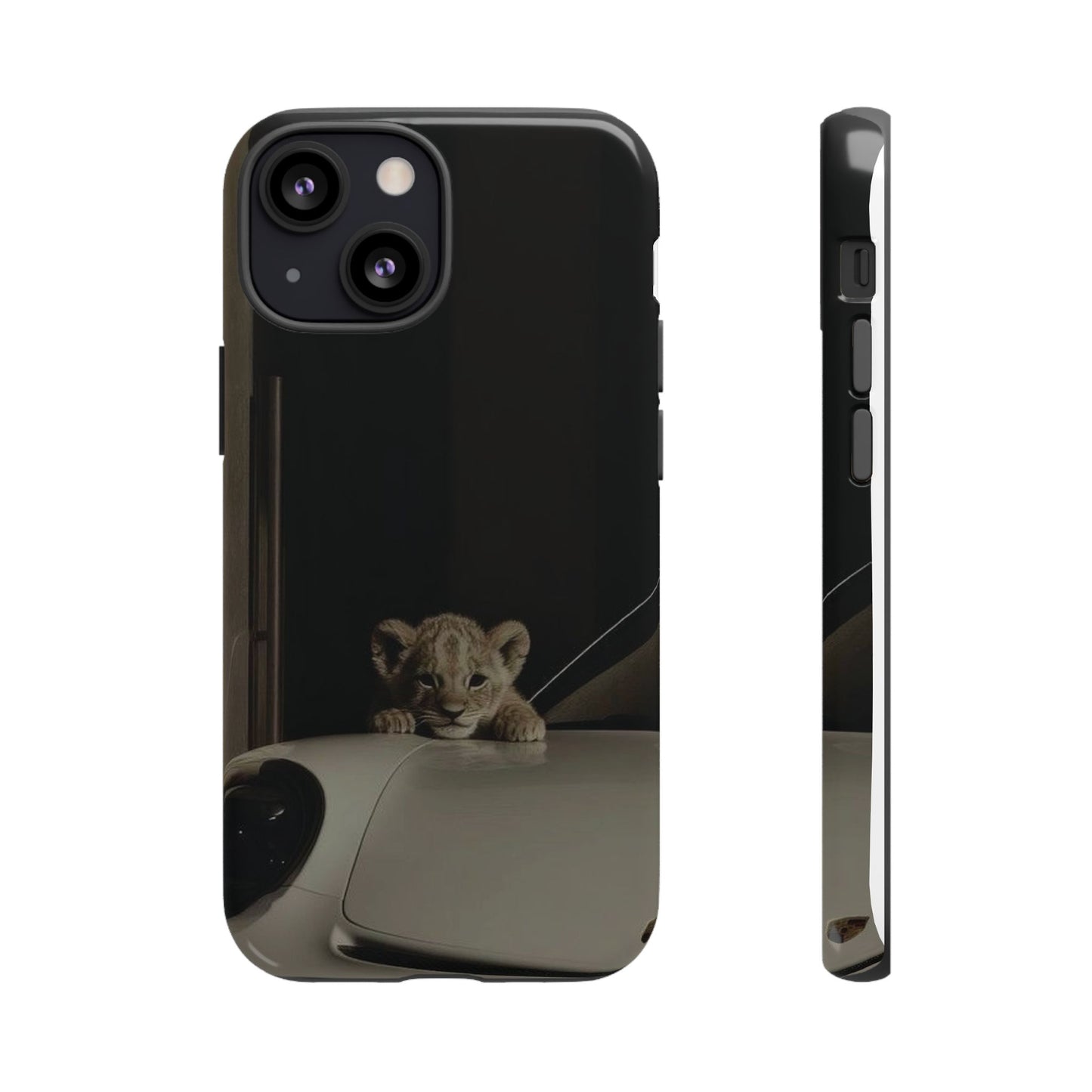Lion Cub Phone Case — Tough Protective iPhone Cover