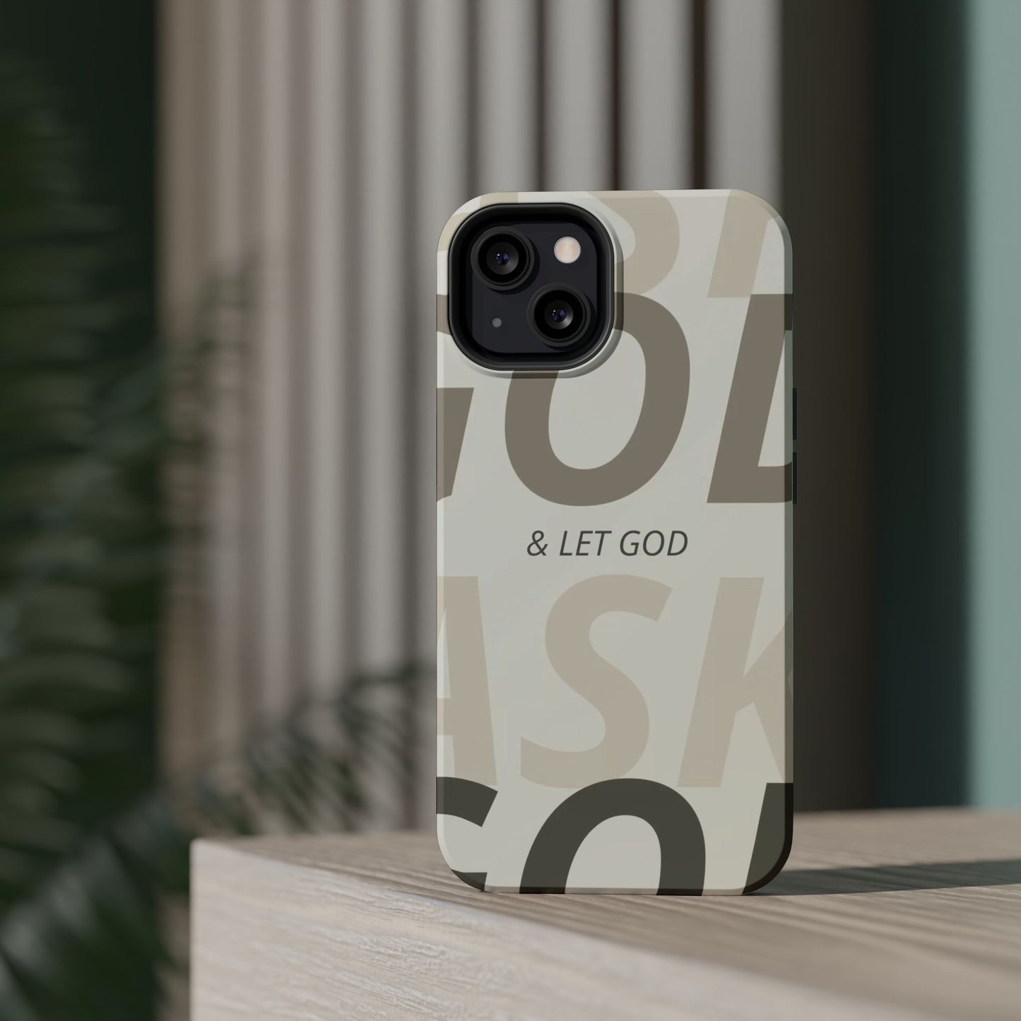 Protective iPhone Case — "Fold & Let God" Magnetic Impact-Resistant Phone Cover