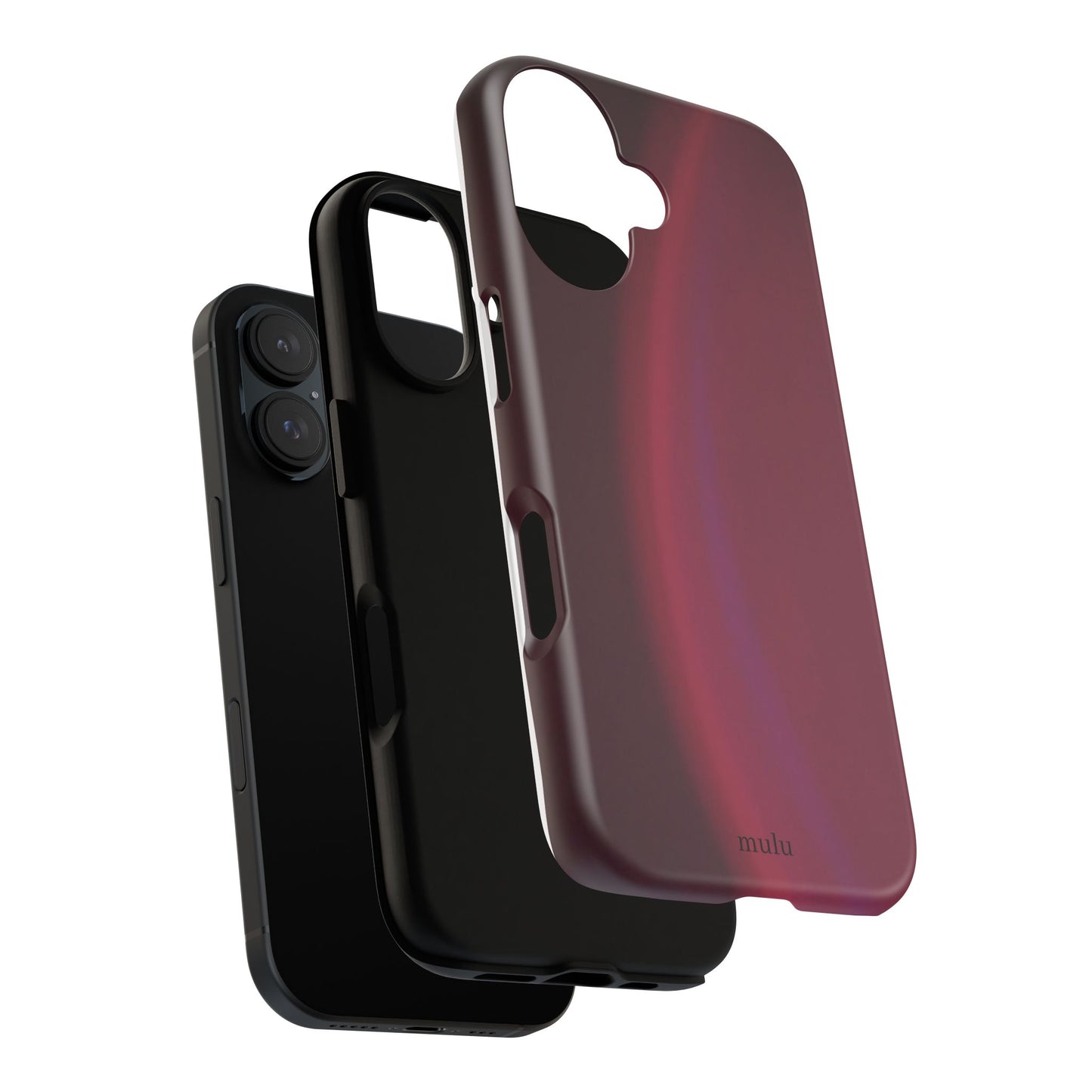 Maroon Gradient Phone Case - Tough Protective iPhone Cover