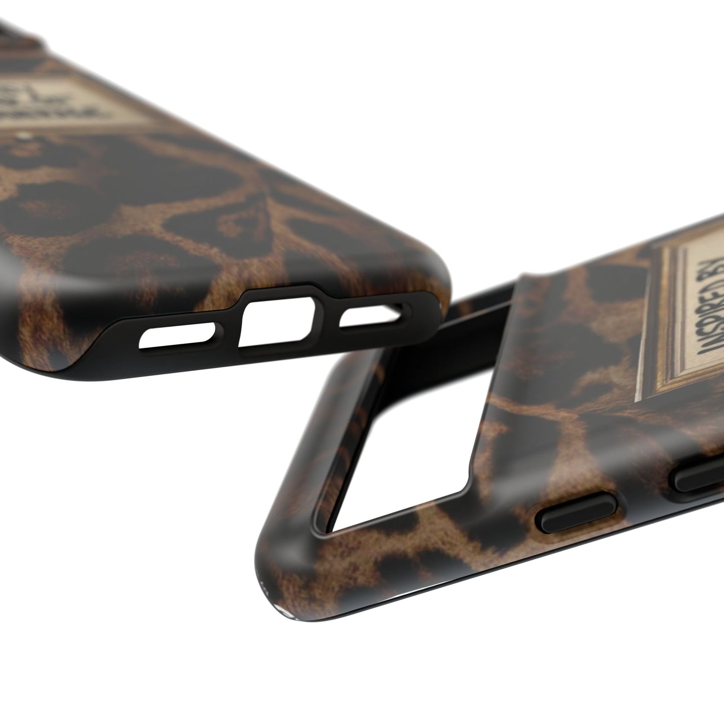 Leopard 'Inspired by the Fear of Being Average' Phone Case
