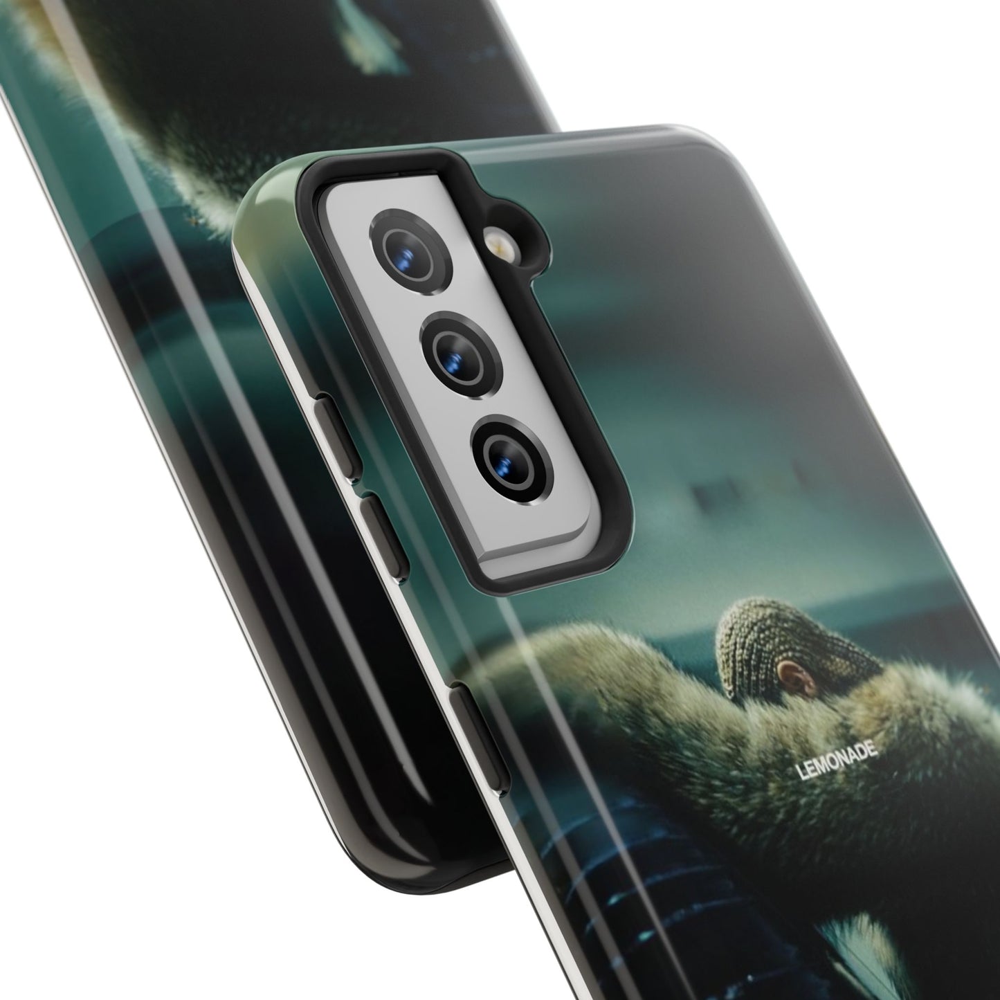 Tough Phone Case — Moody Urban Monkey Photo, 'LEMONADE' Matte Protective Cover
