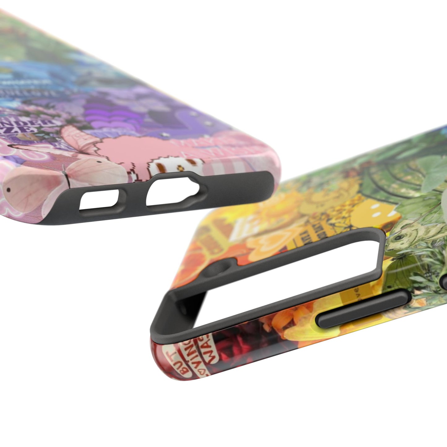 Collage Art Phone Case — 'Grow Your Mind' Lavender Haze Tough Case