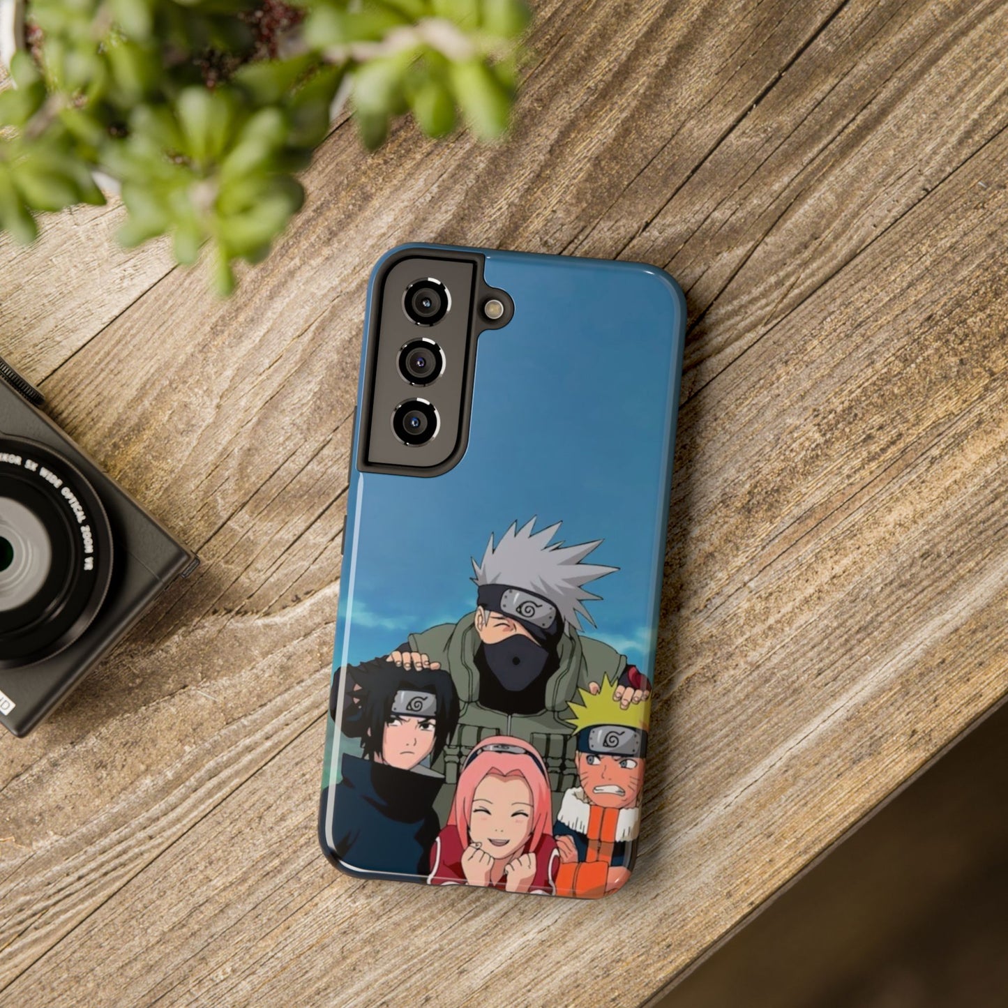 Anime Team Portrait Tough Phone Case — Cute Group Shield Design