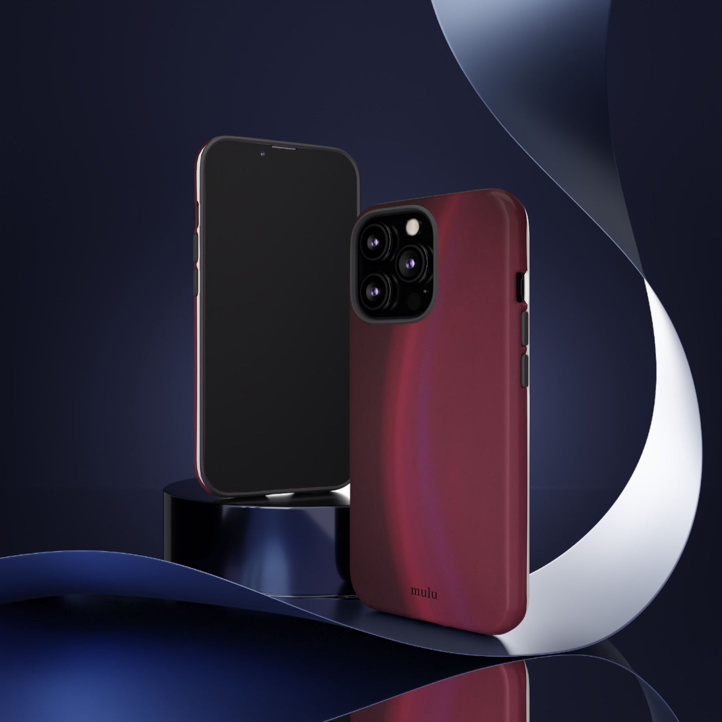 Maroon Gradient Phone Case - Tough Protective iPhone Cover