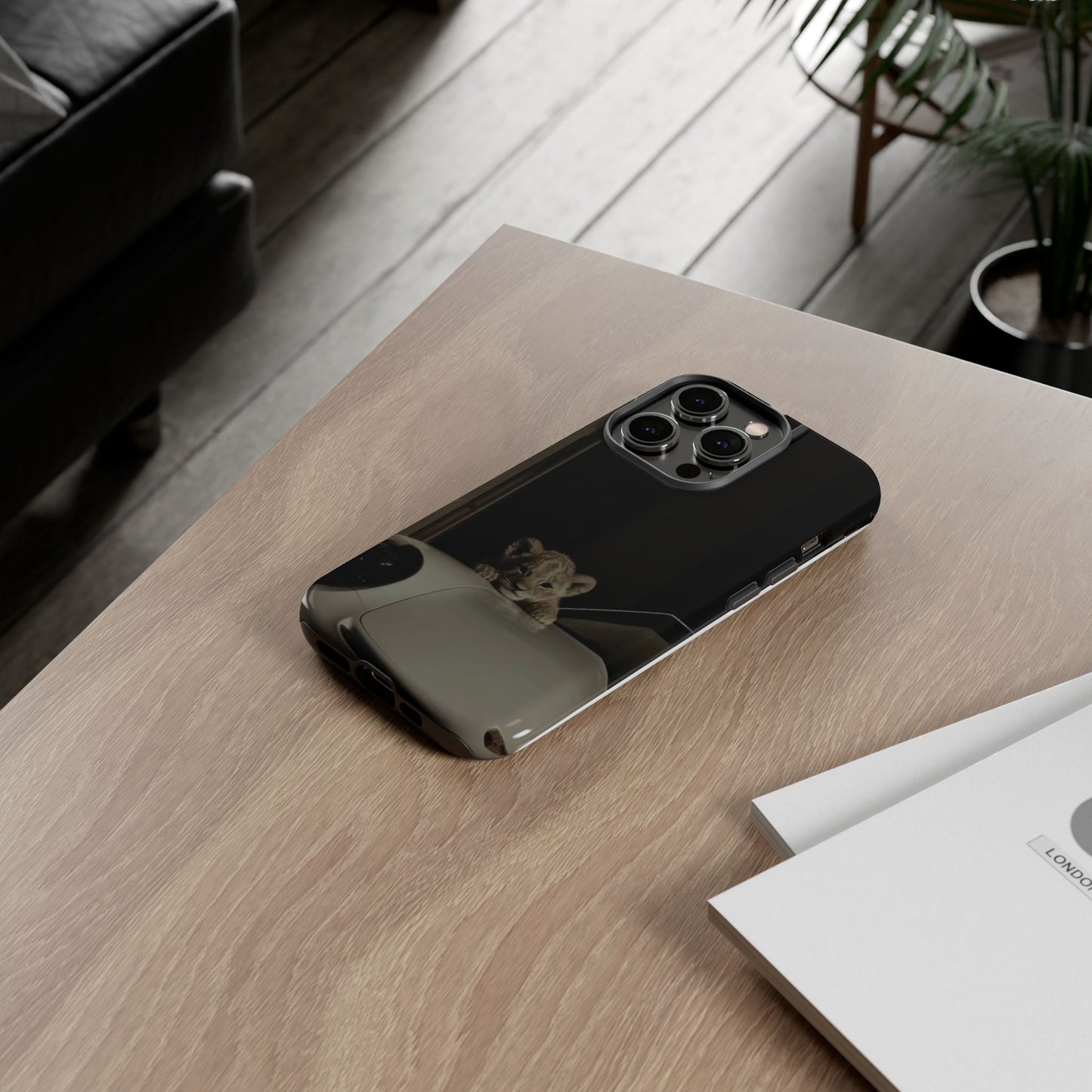 Lion Cub Phone Case — Tough Protective iPhone Cover