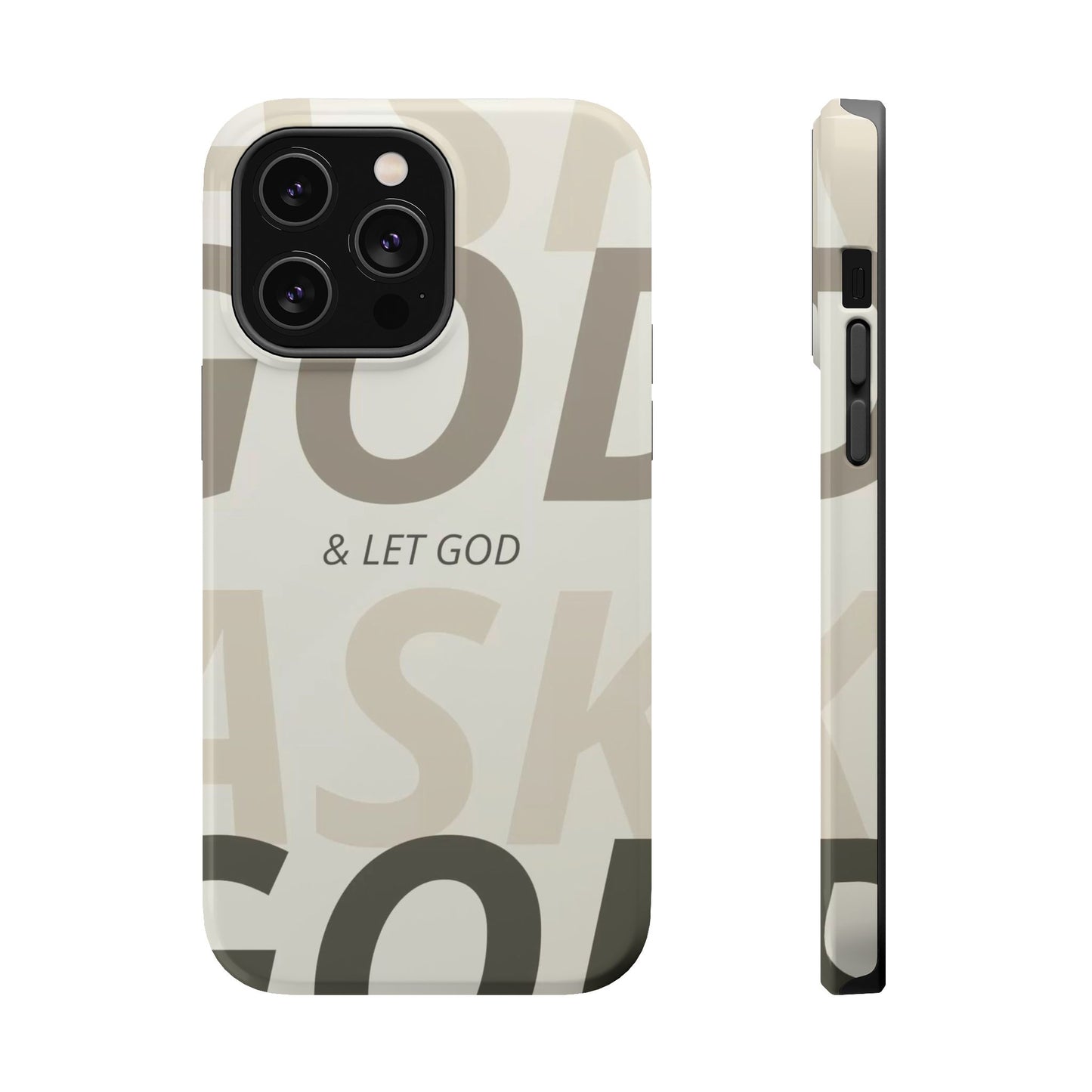 Protective iPhone Case — "Fold & Let God" Magnetic Impact-Resistant Phone Cover
