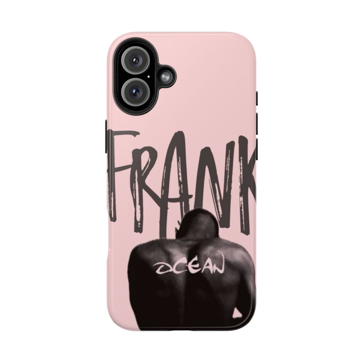 Frank Ocean Tough Phone Case — Pink Back Silhouette Design