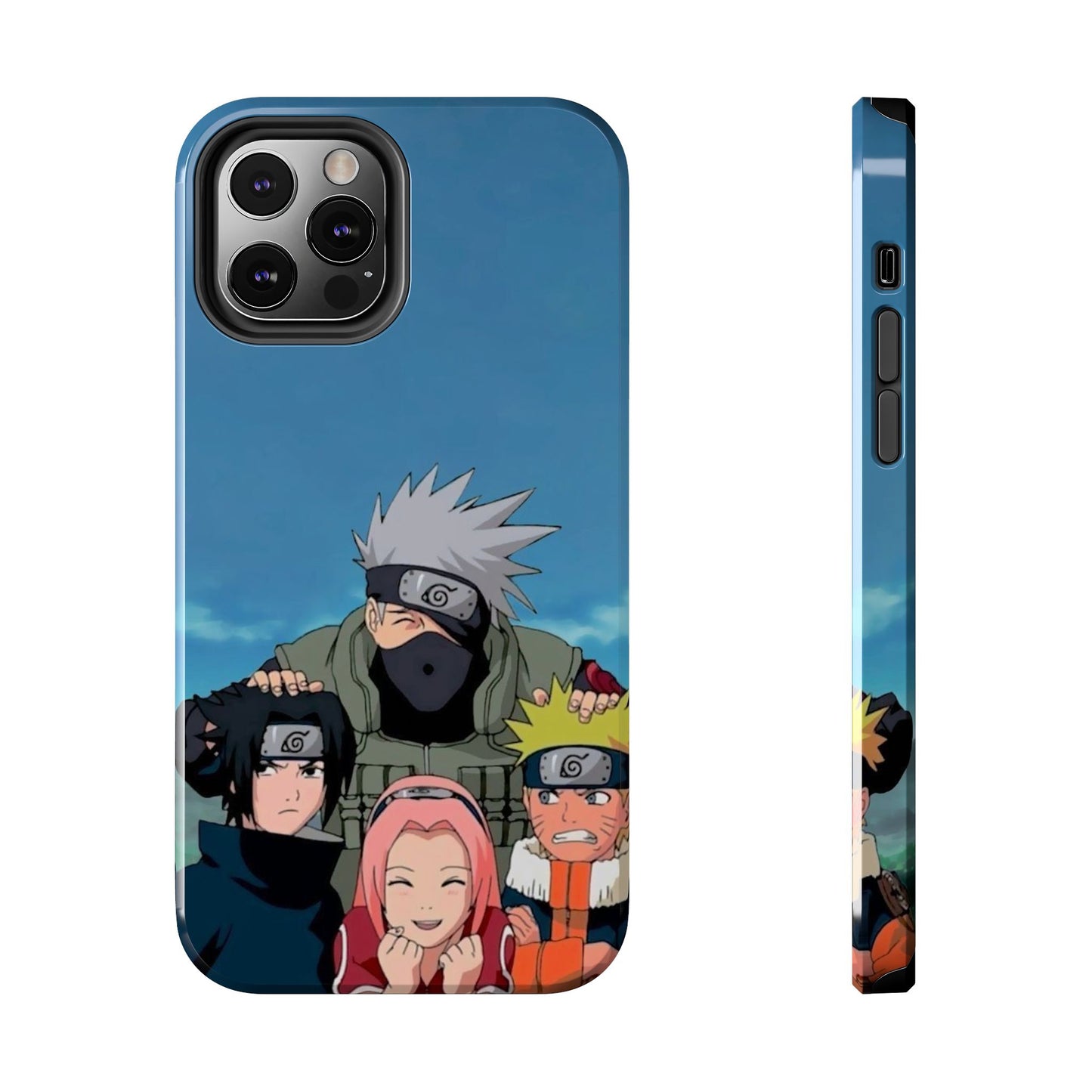 Anime Team Portrait Tough Phone Case — Cute Group Shield Design
