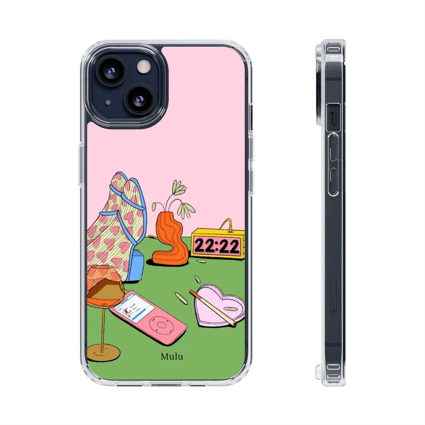 Clear Impact-Resistant Cases