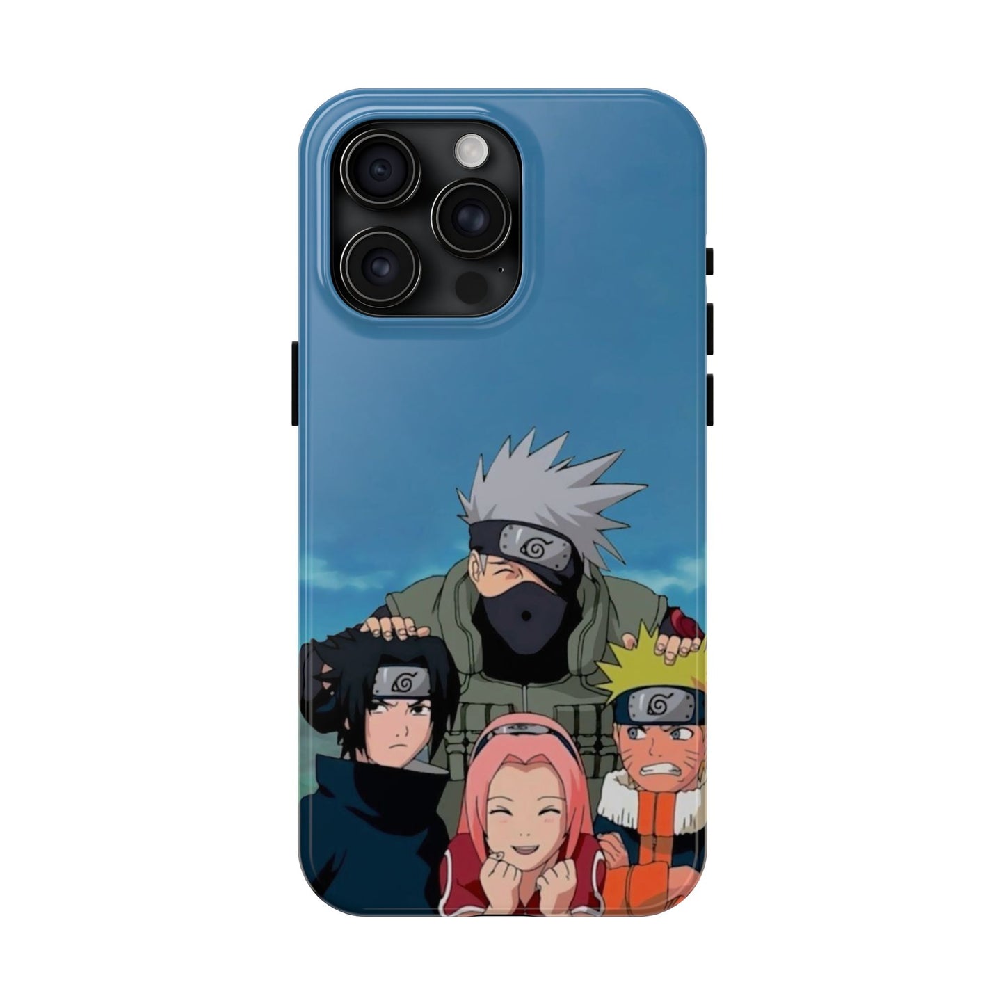Anime Team Portrait Tough Phone Case — Cute Group Shield Design