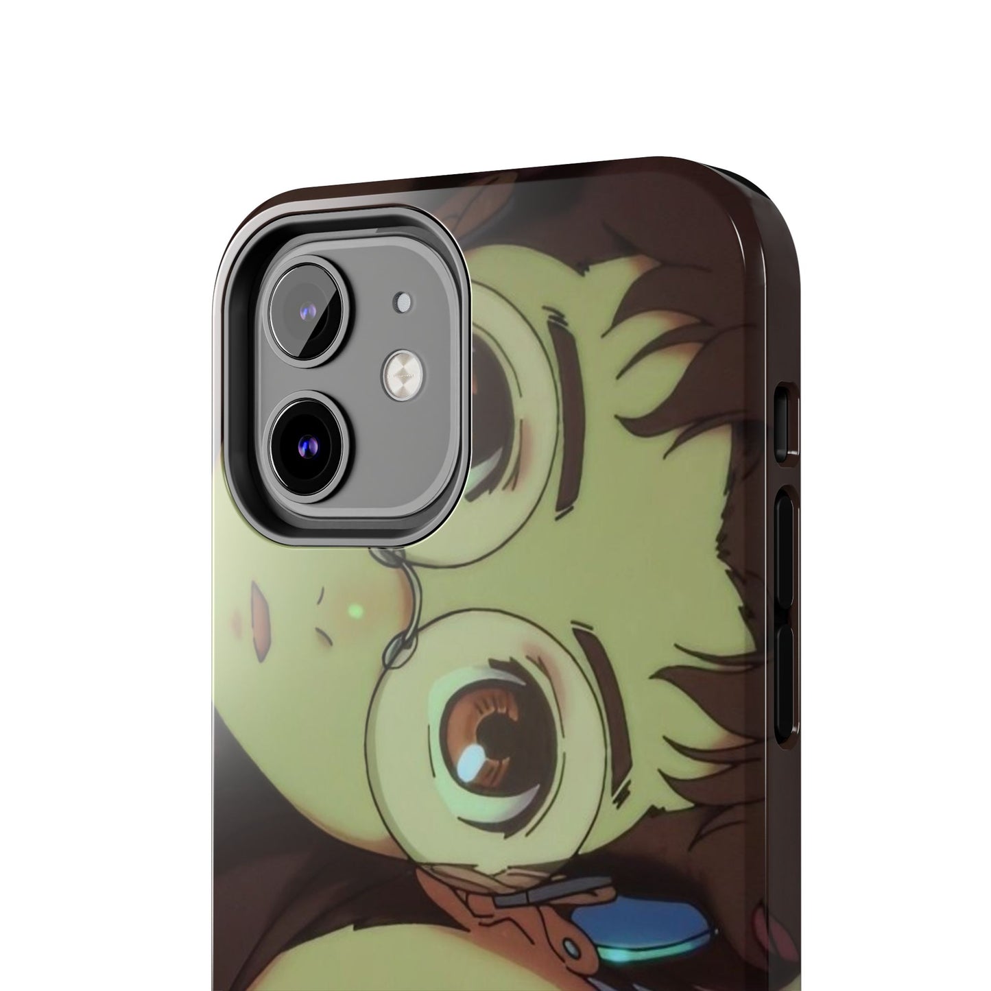 Anime Duo Tough Phone Case — Cute Chibi Sisters Protective Cover