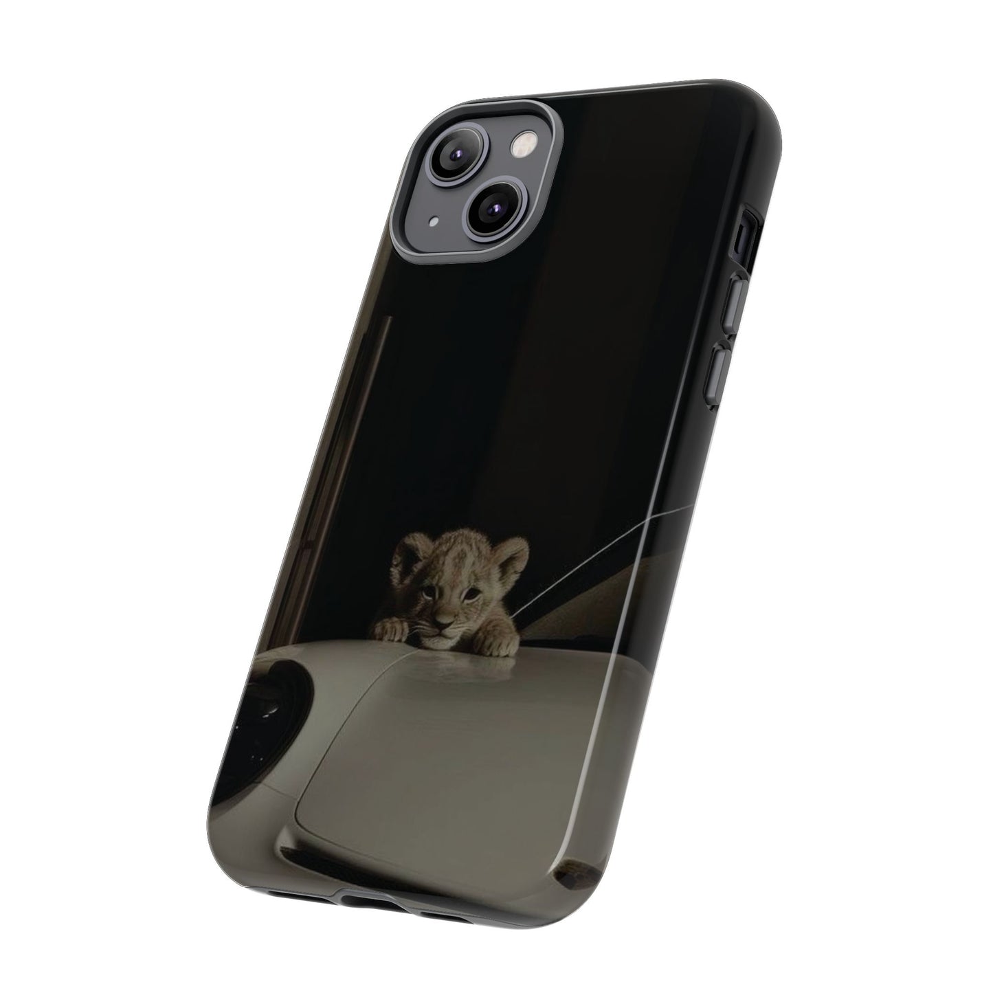 Lion Cub Phone Case — Tough Protective iPhone Cover