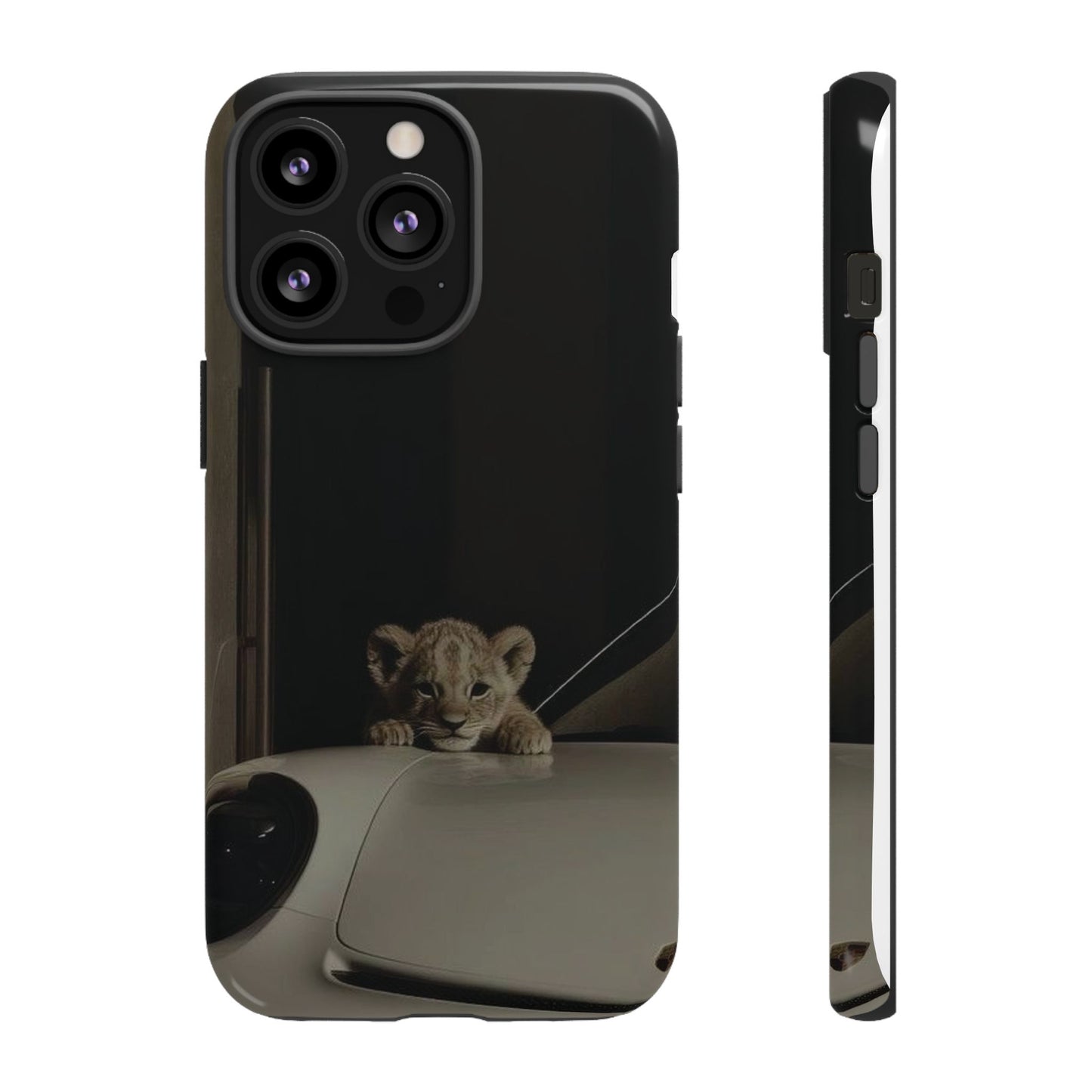 Lion Cub Phone Case — Tough Protective iPhone Cover