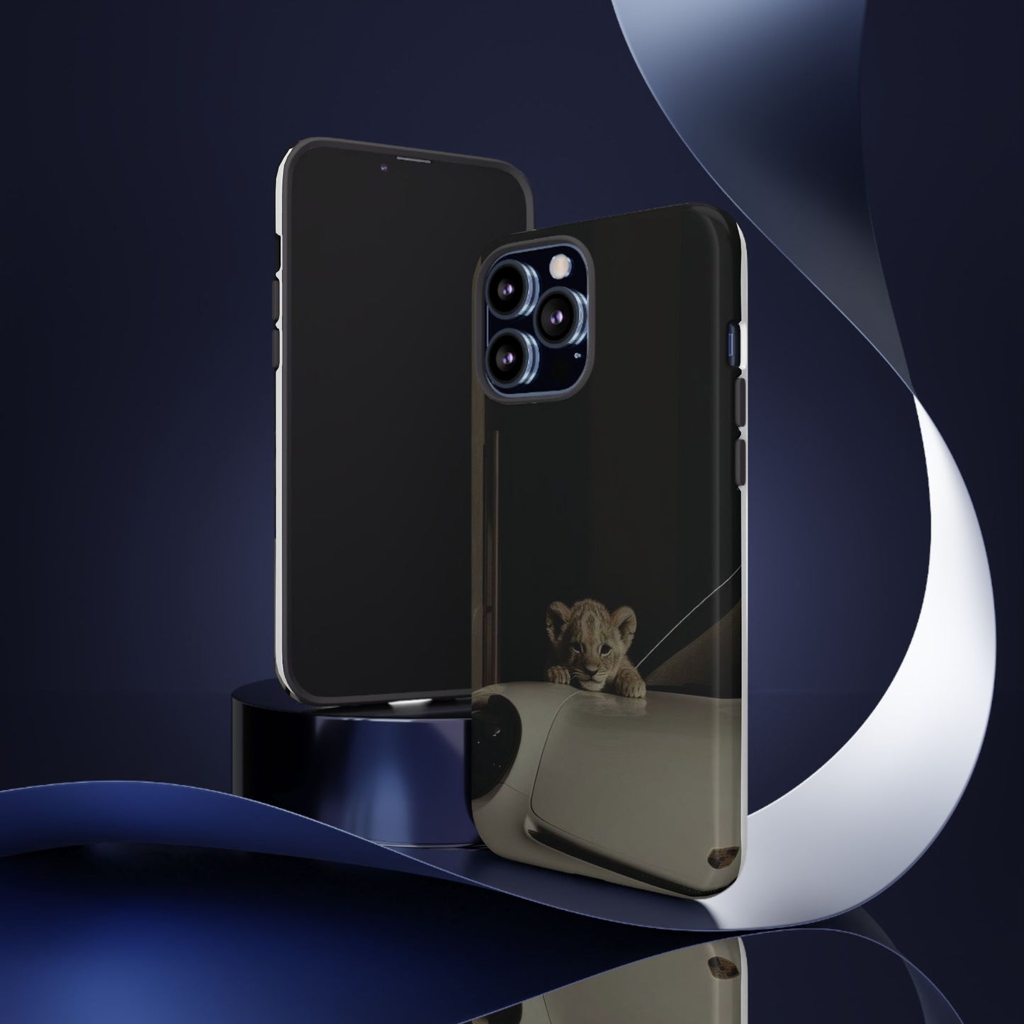 Lion Cub Phone Case — Tough Protective iPhone Cover