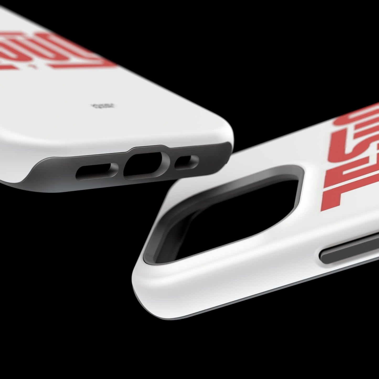 Jesus Magnetic Impact‑Resistant Phone Case — Bold Red Script Christian iPhone Cover
