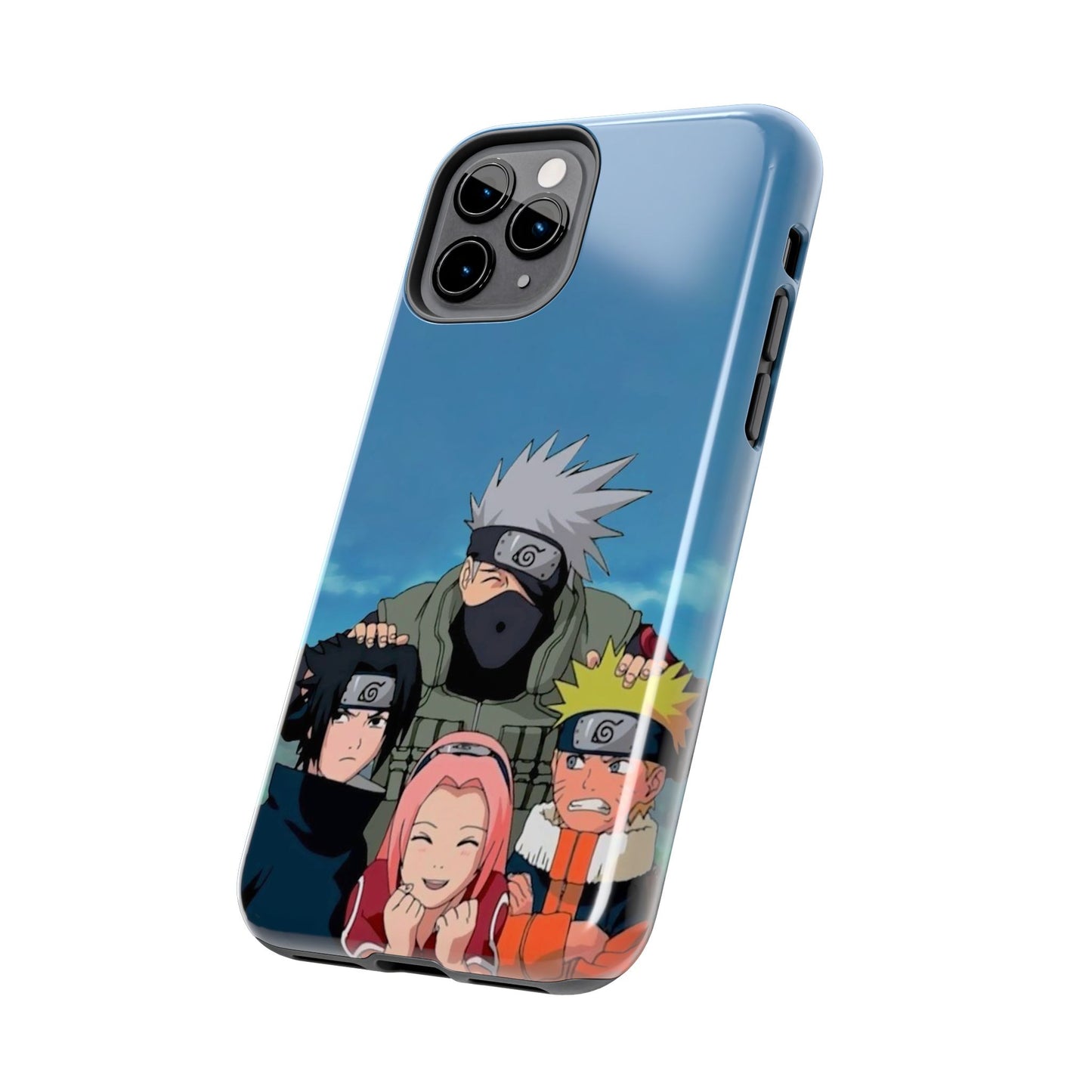 Anime Team Portrait Tough Phone Case — Cute Group Shield Design