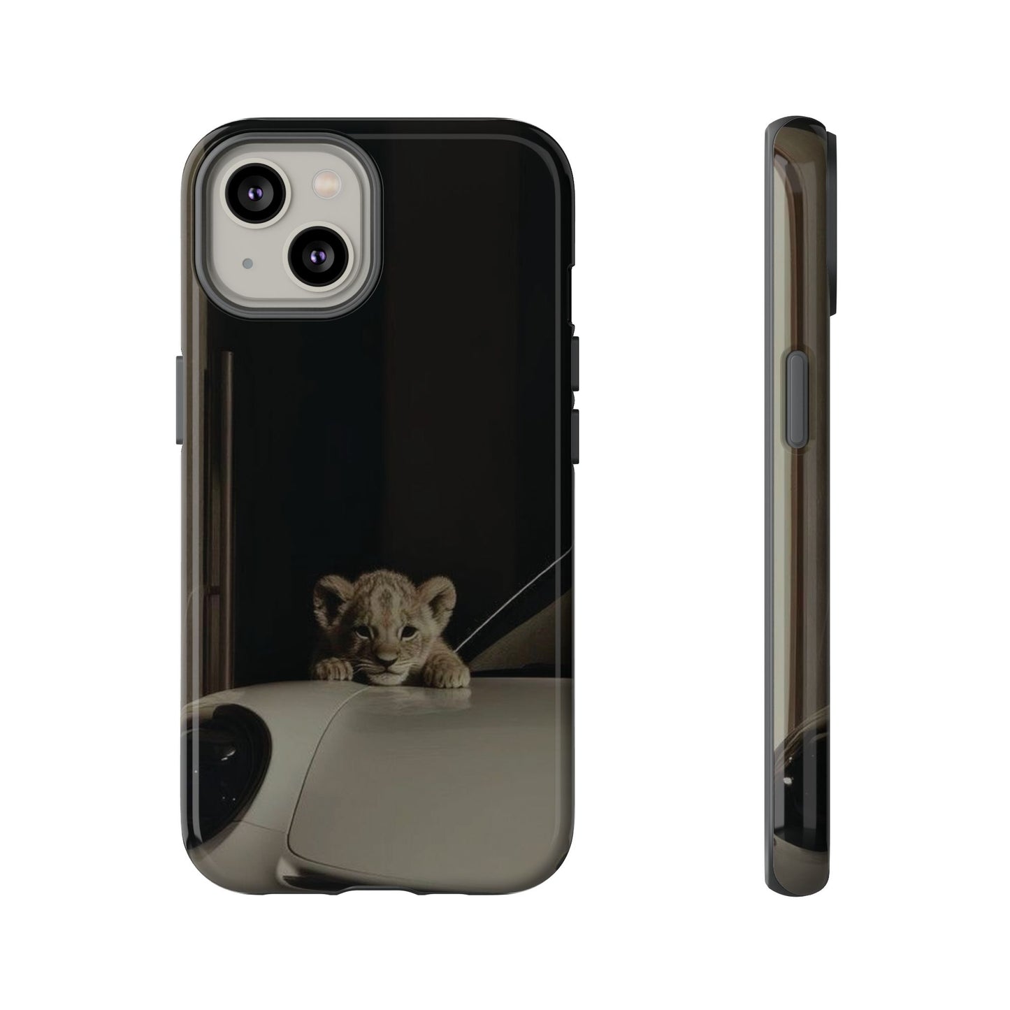 Lion Cub Phone Case — Tough Protective iPhone Cover