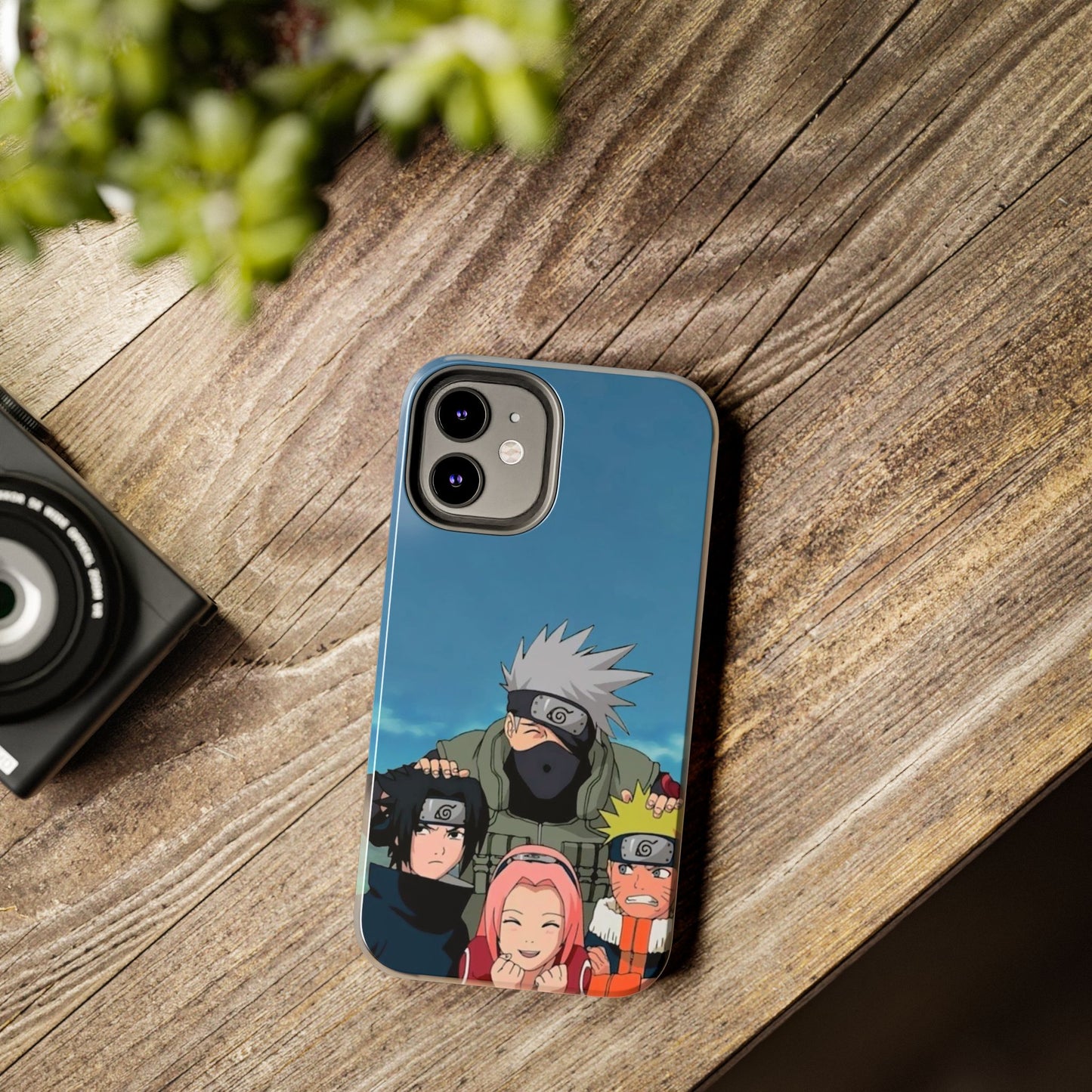 Anime Team Portrait Tough Phone Case — Cute Group Shield Design