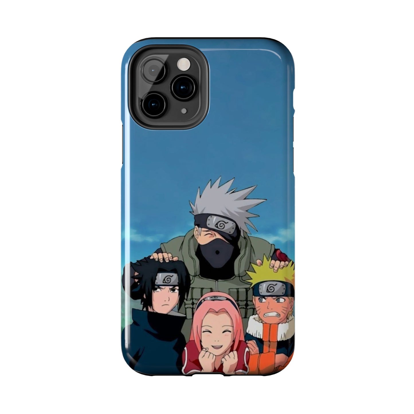 Anime Team Portrait Tough Phone Case — Cute Group Shield Design