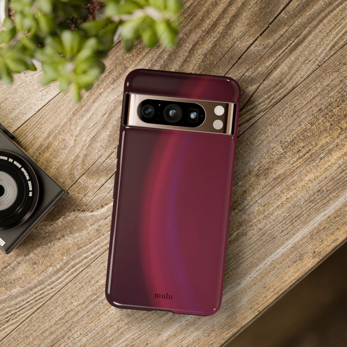 Maroon Gradient Phone Case - Tough Protective iPhone Cover