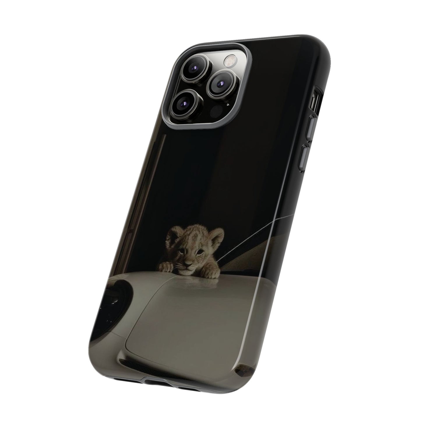 Lion Cub Phone Case — Tough Protective iPhone Cover